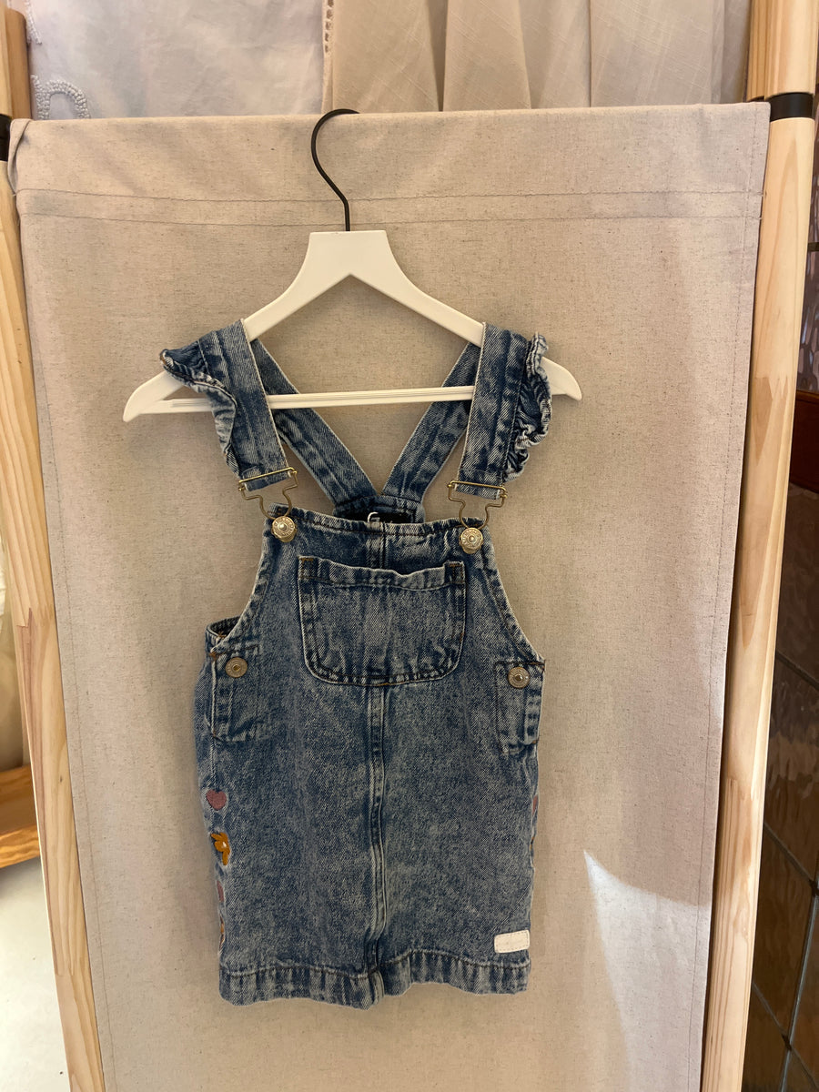 7 for All Man Kind Denim Flower Dress / 24 months