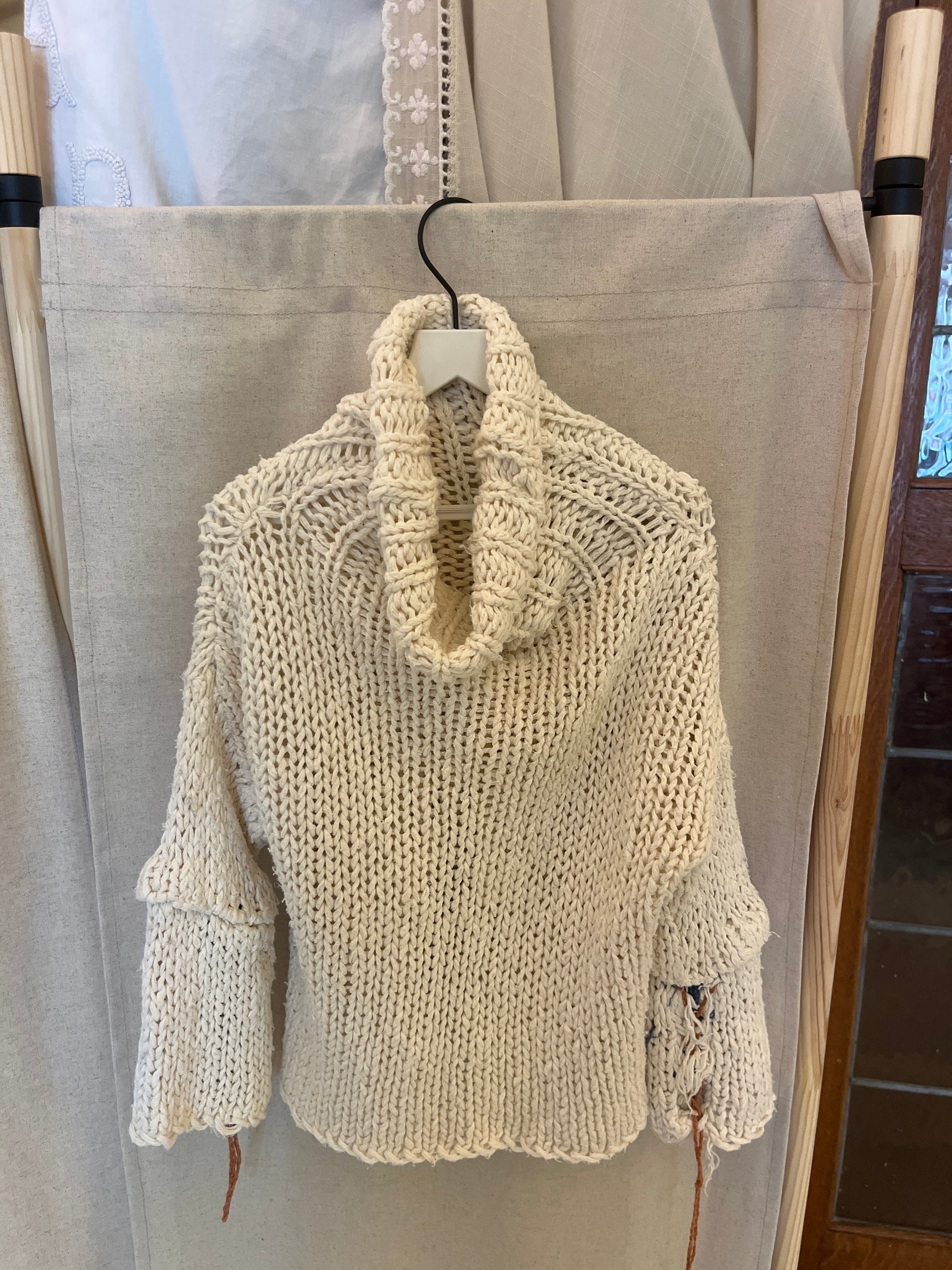 vintage Cream Sweater / 6