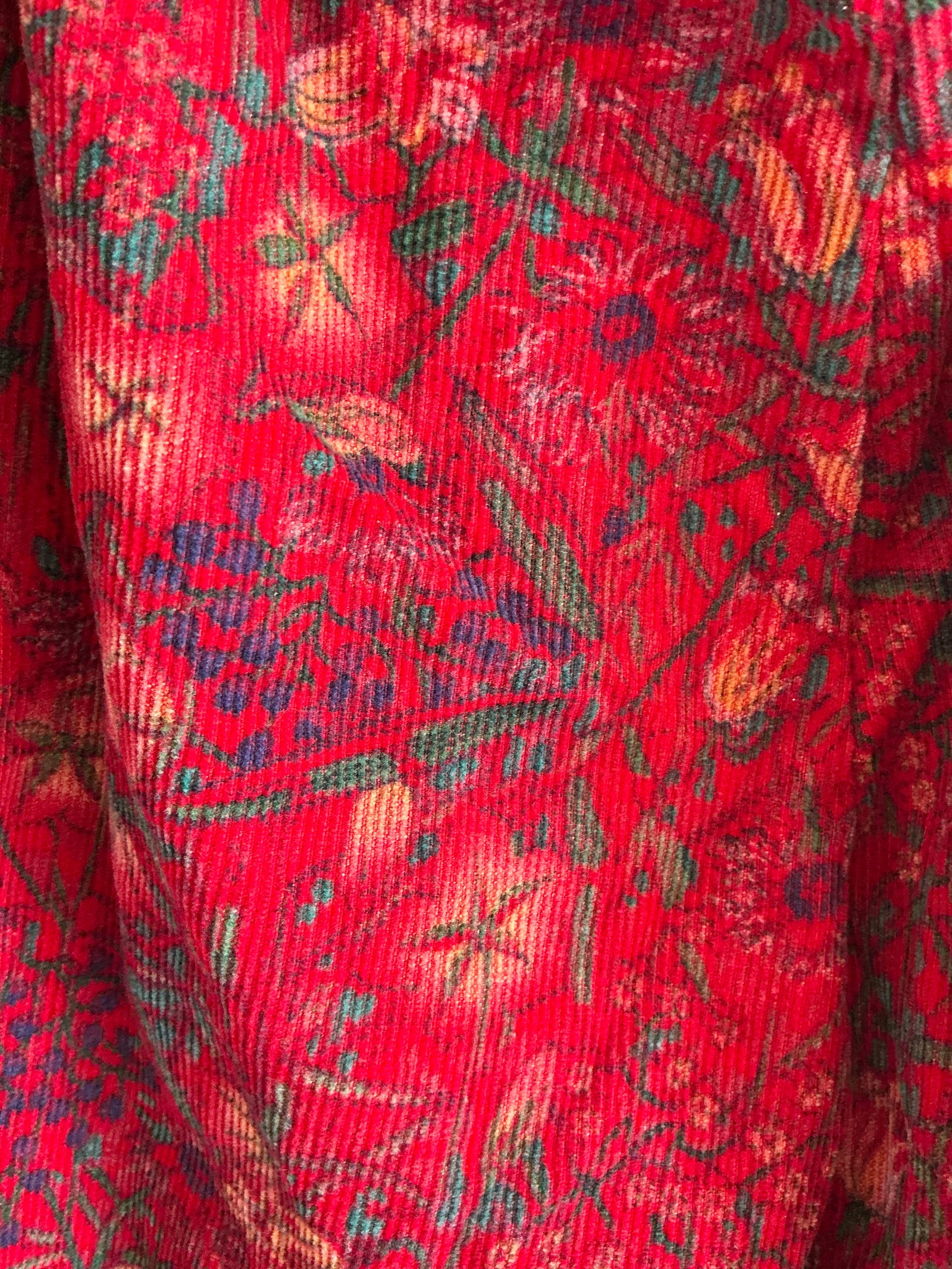 vintage Red Tulip Bell Bottoms pants / 3T