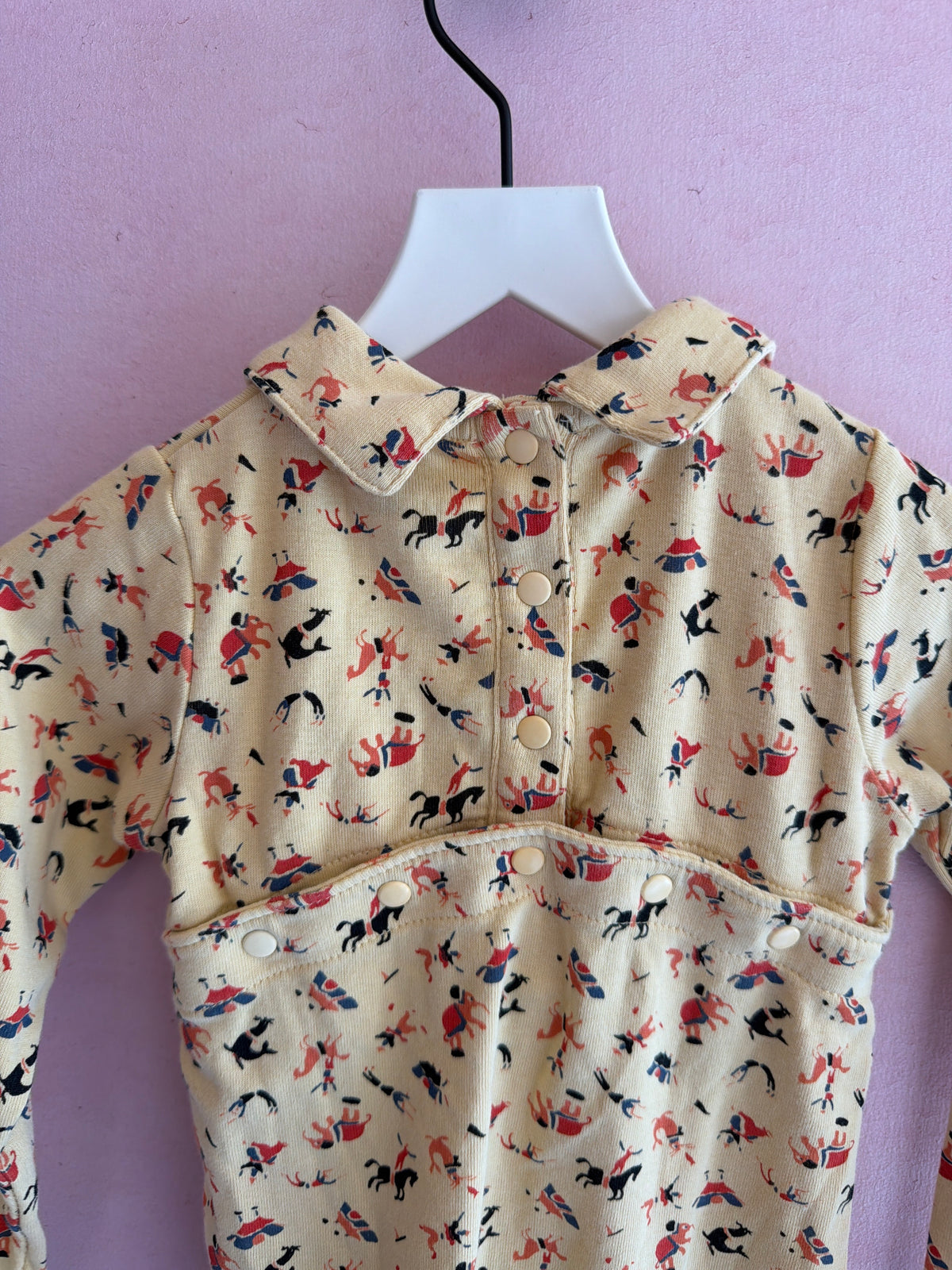 Misha + Puff Circus Print Romper / 0-6 months