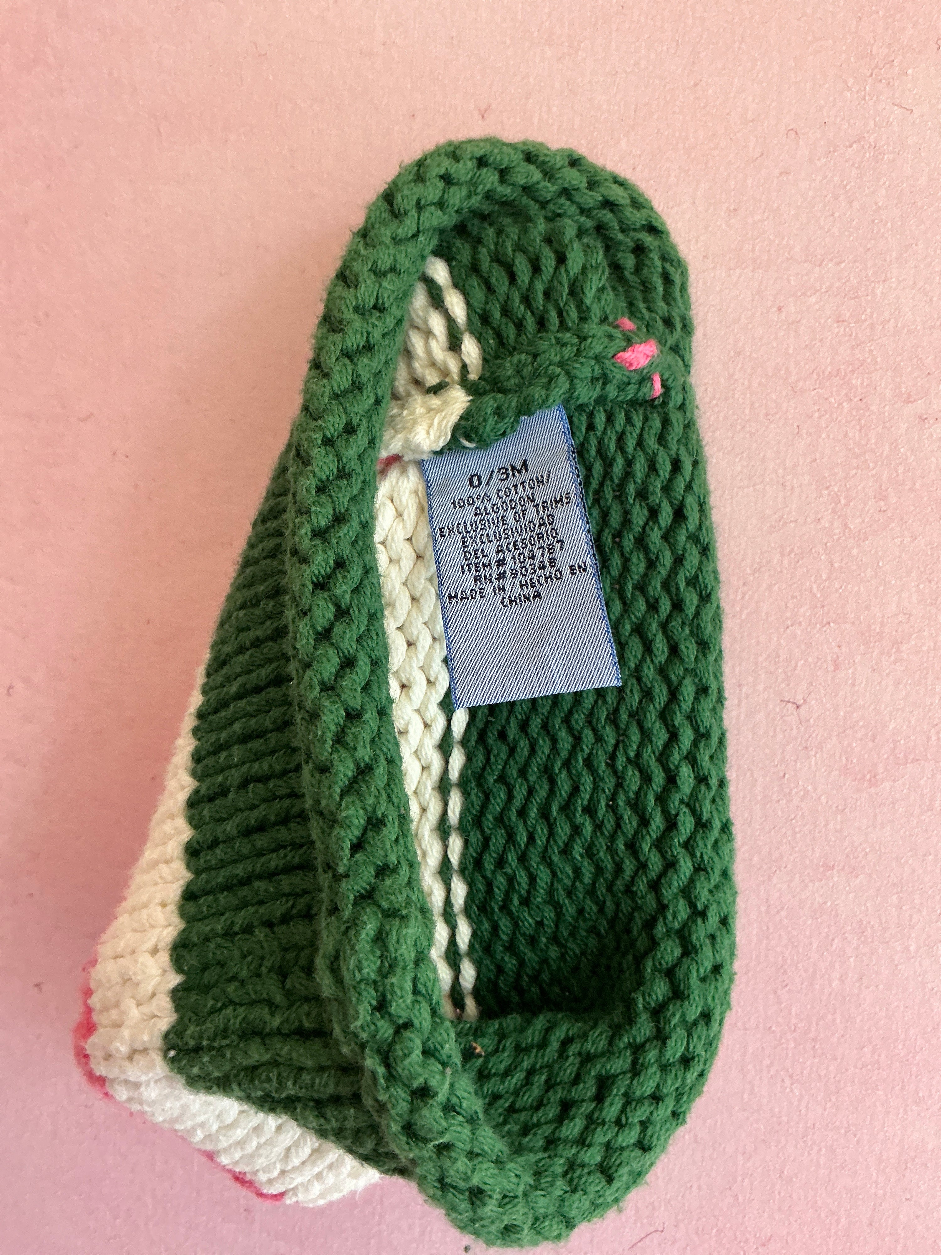 vintage 1994 Watermelon Sweater Set / 0-3 months