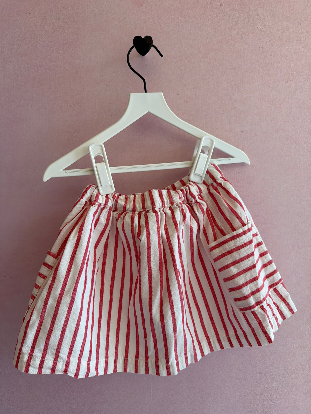 Sergent Major Red and White 'a la plage' Skirt / 3