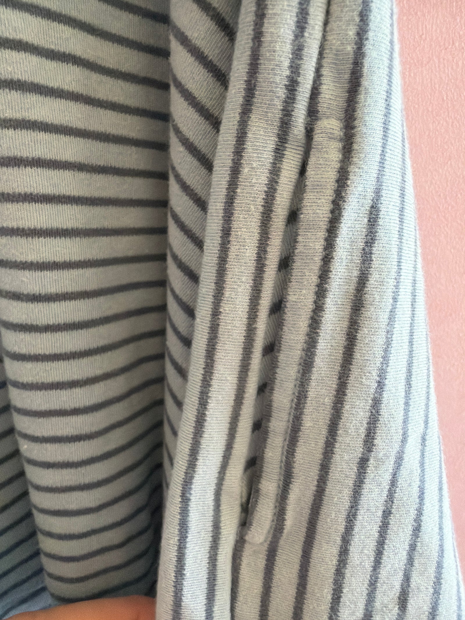 Petal blue with stripes Dress / 9-12 months (EU 74-80)
