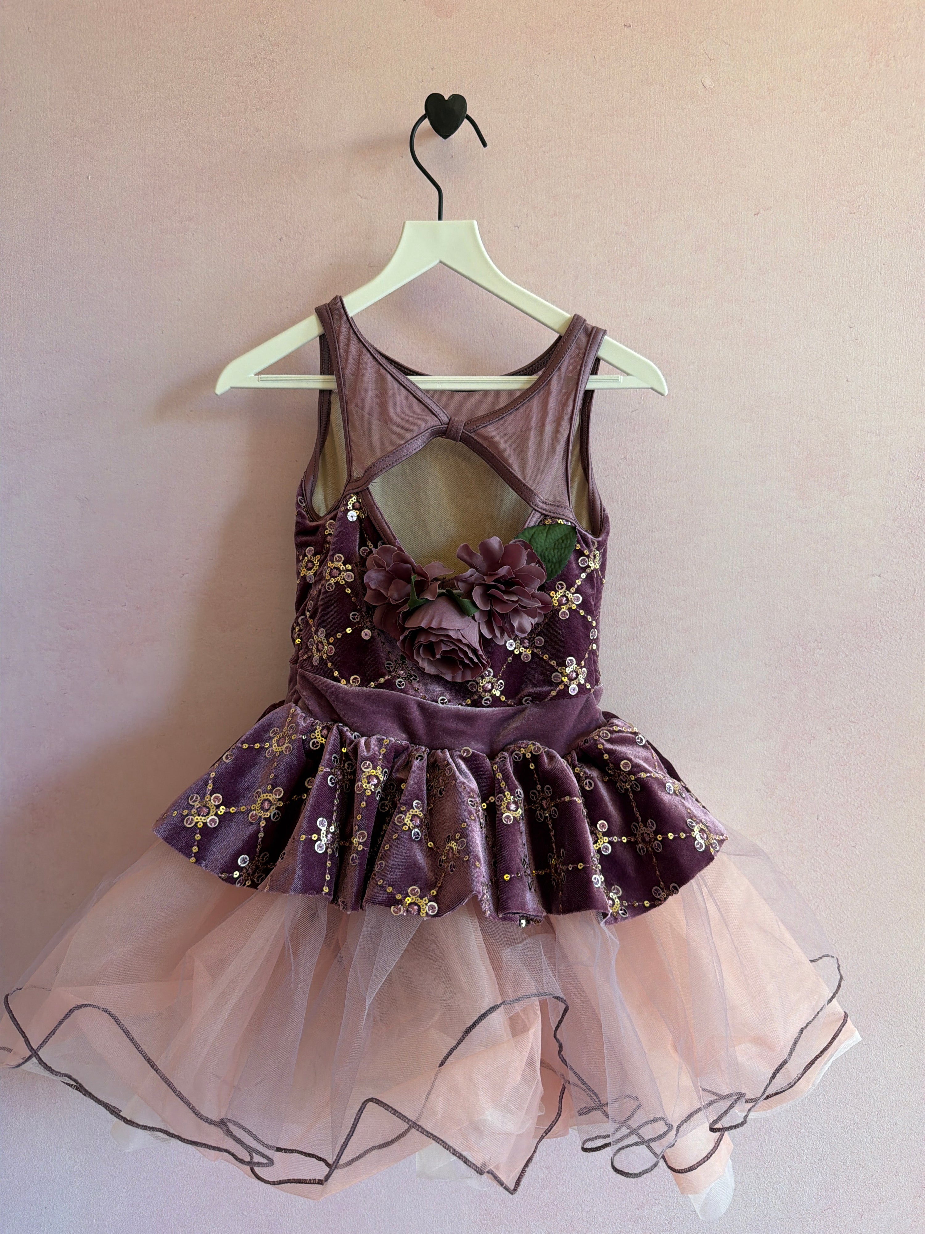 Weissman Purple and blush pink costume / 4-6