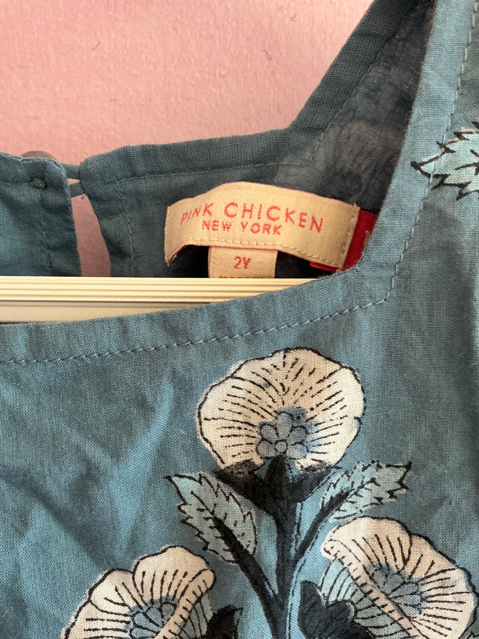 NWTs Pink Chicken elsie bouquet floral Dress / 2 Years