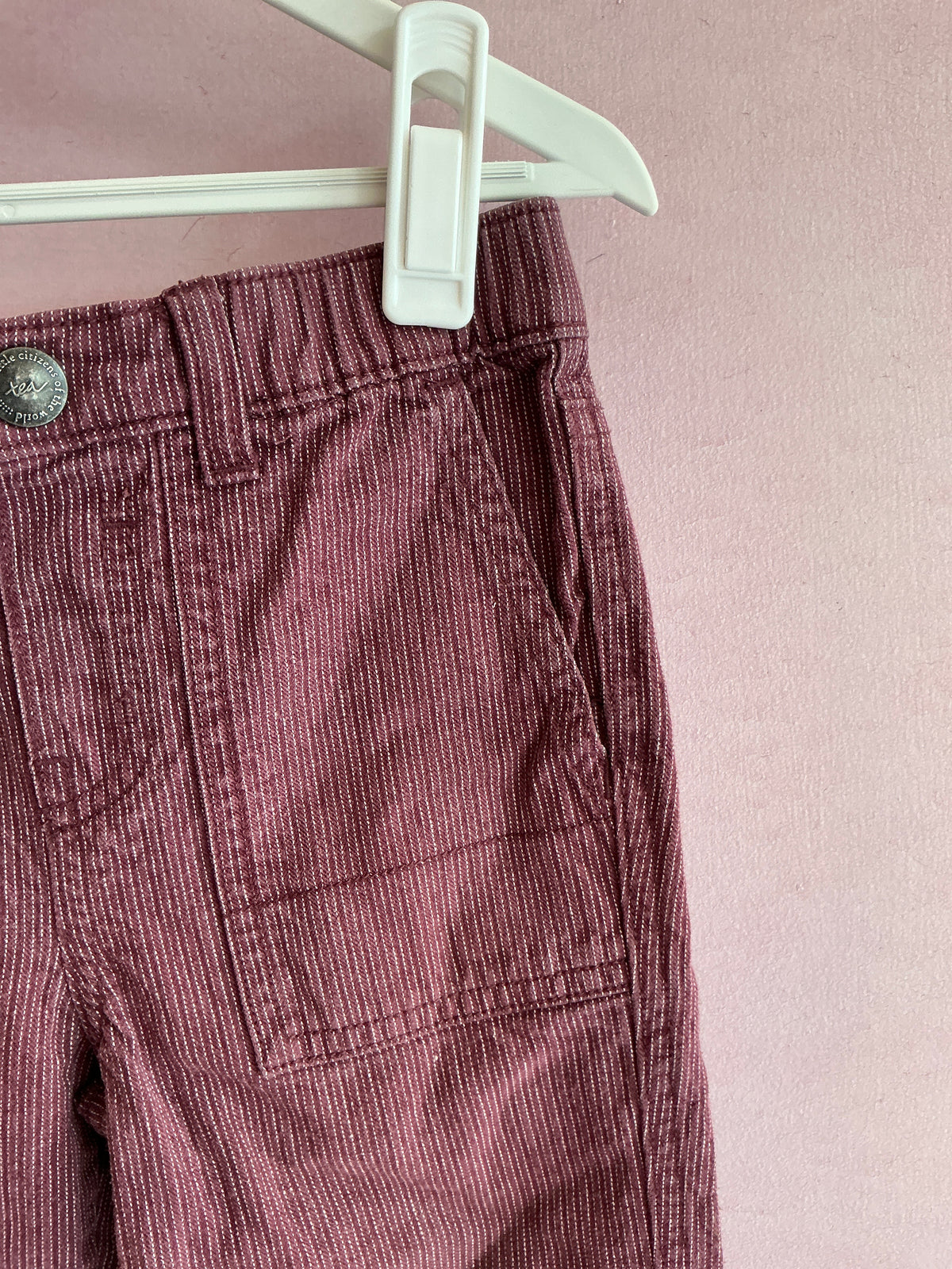 tea Burgundy Pants / 4