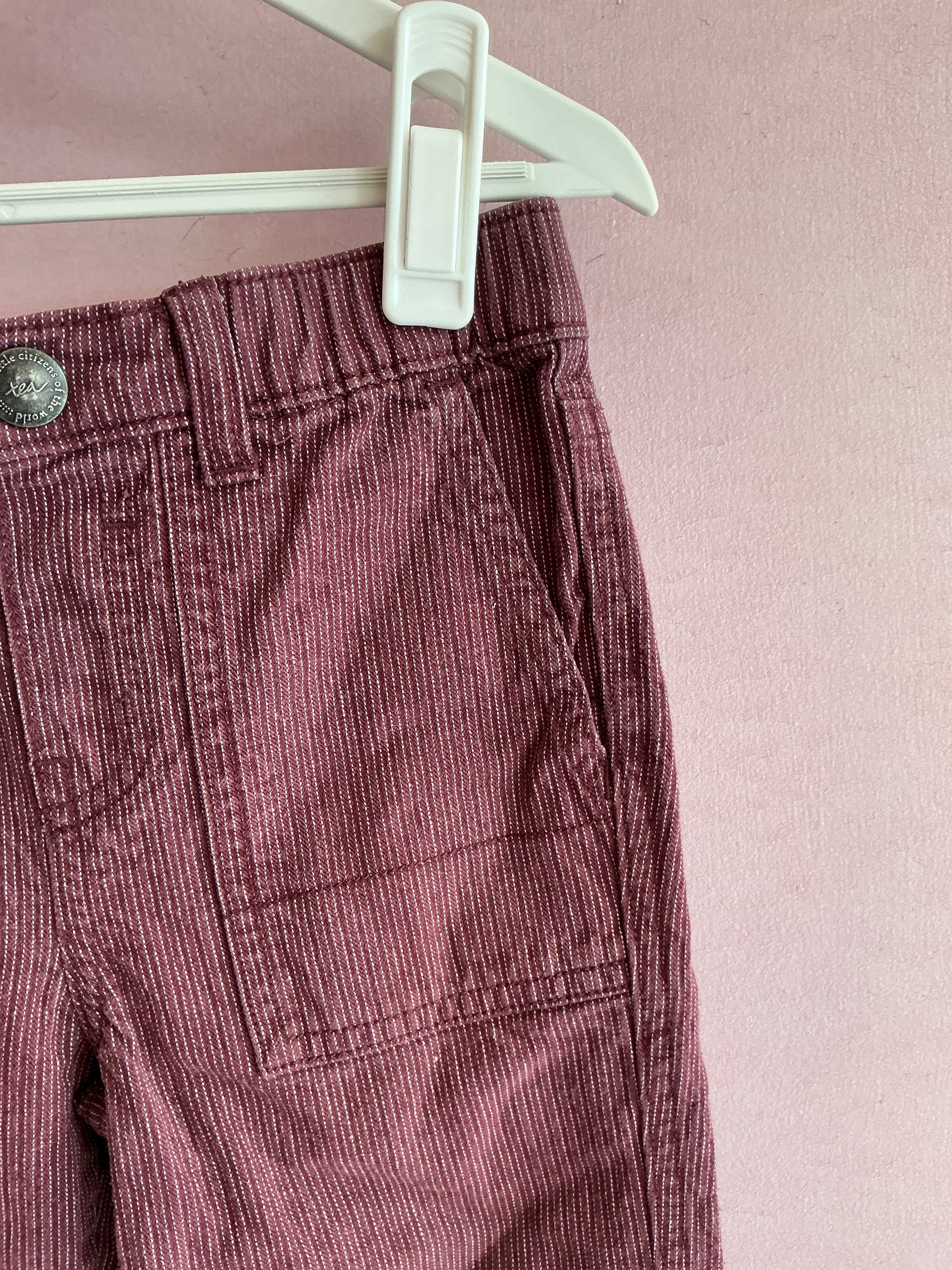 tea Burgundy Pants / 4