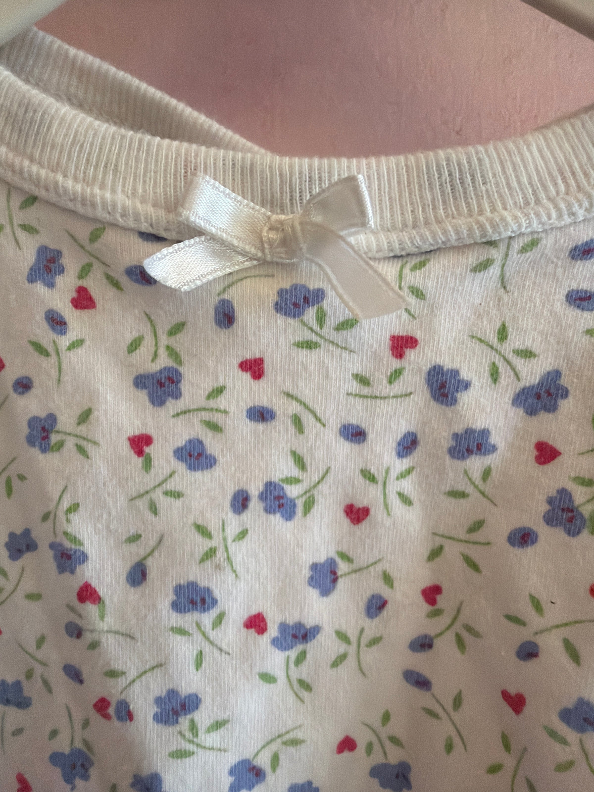 vintage floral print T-Shirt / 12-18 months