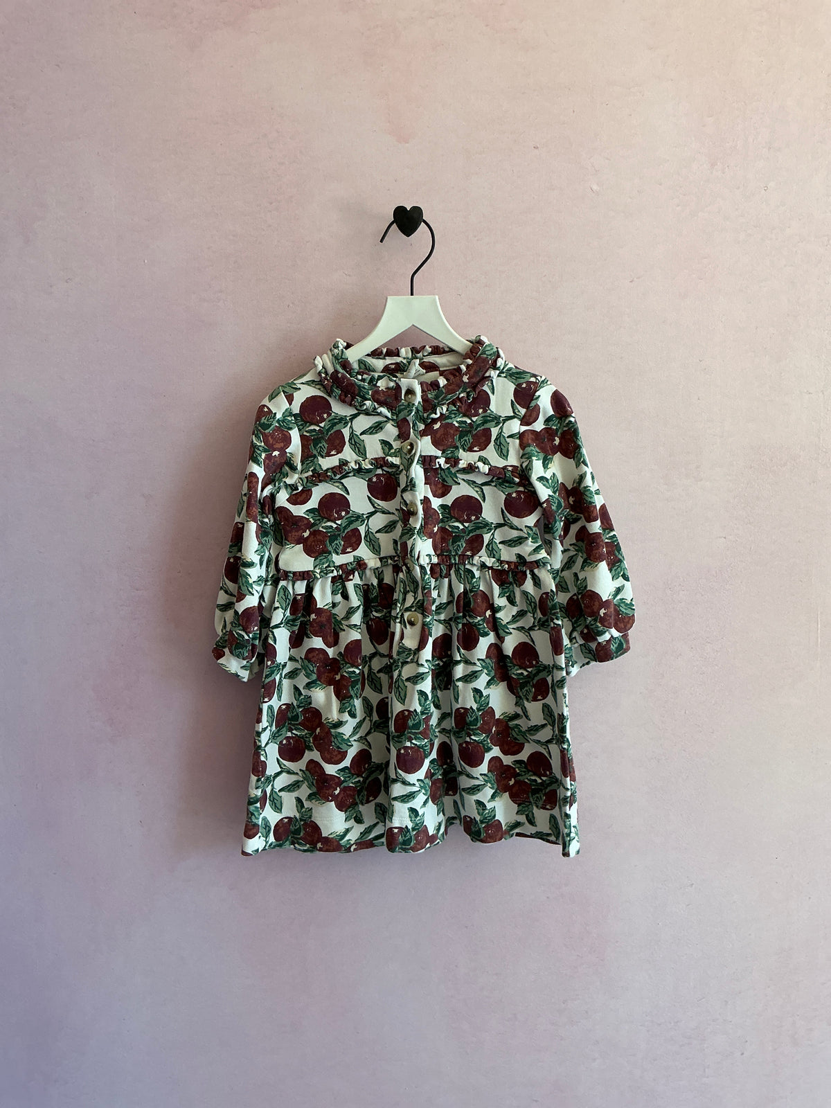 Kate Quinn Pomegranate Ruffle Jacket / 3T