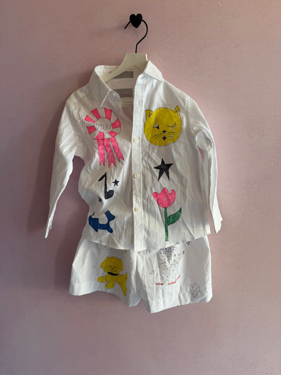 NWT Nordstrom "Me" Prize Ribbon Top / 2