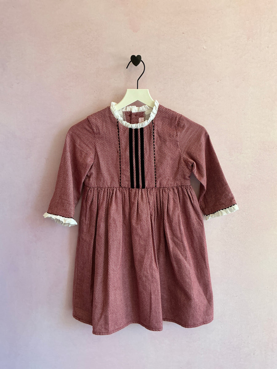 La Coqueta Red Plaid Dress / 6