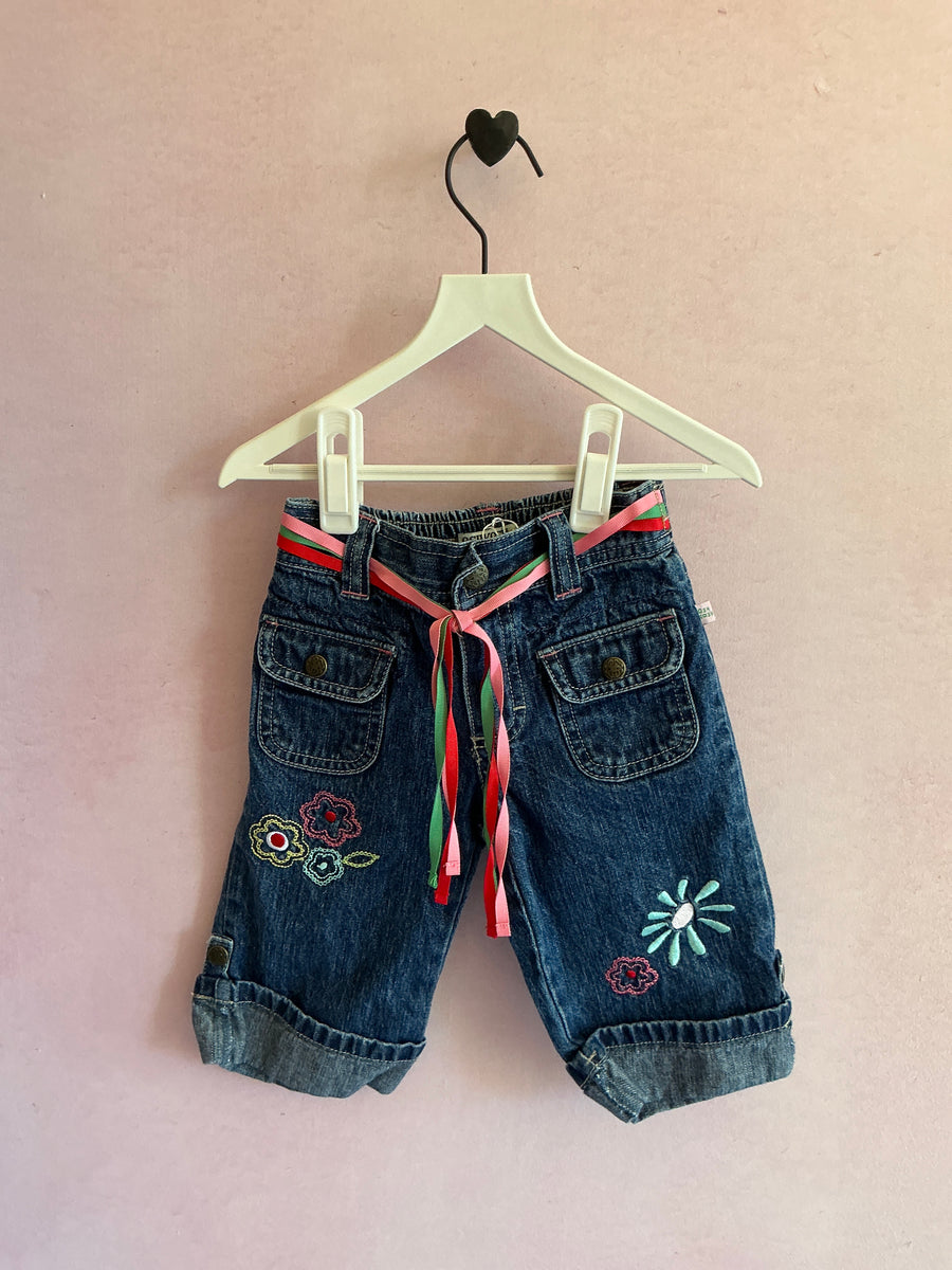 2007 practically vintage oshkosh ribbon denim / 2T