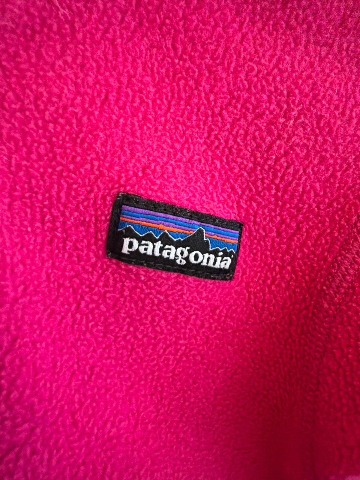 Patagonia Hot Pink Fleece / 6 months