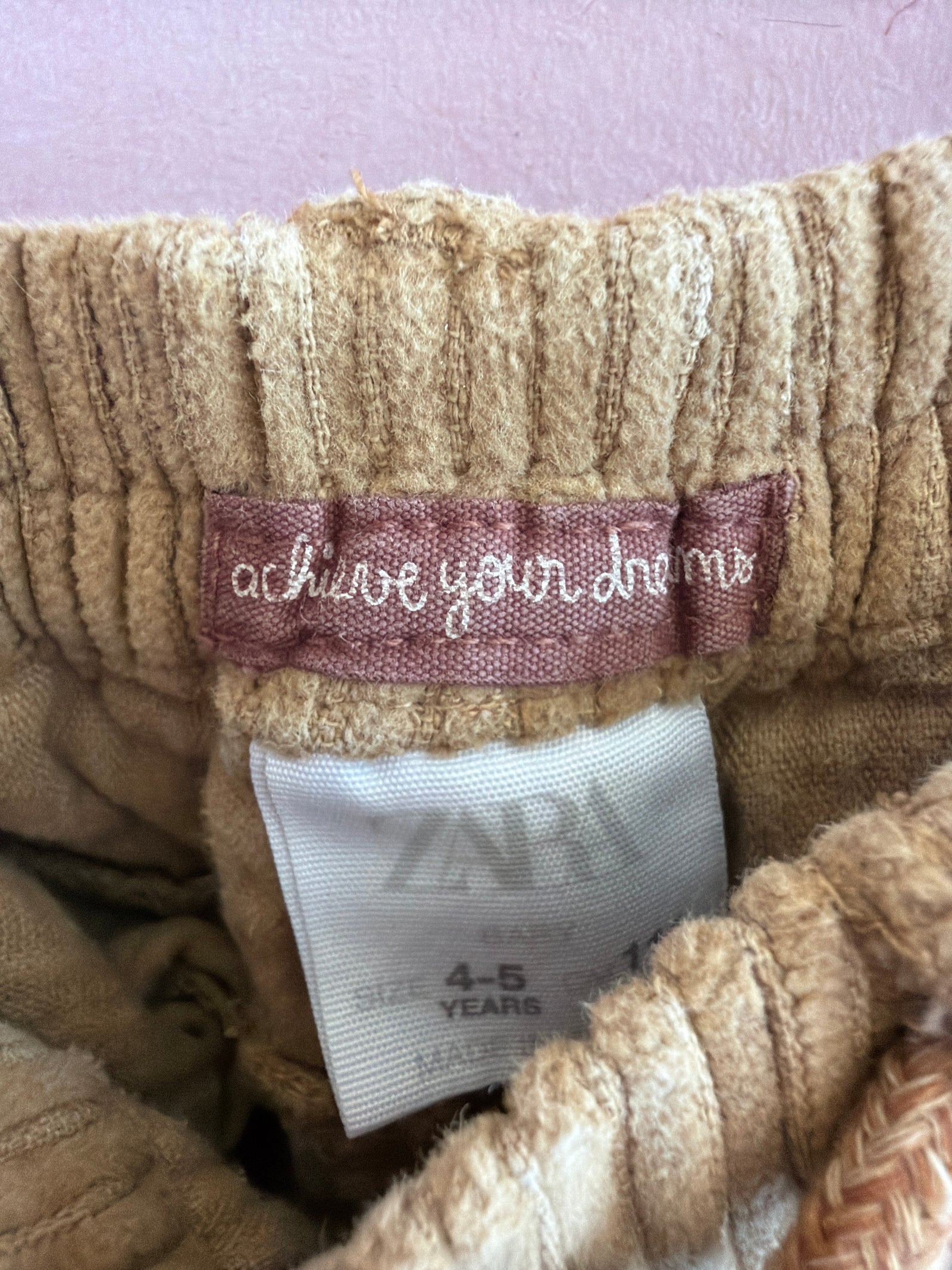 Zara Caramel, ribbed Pants / 4-5 years