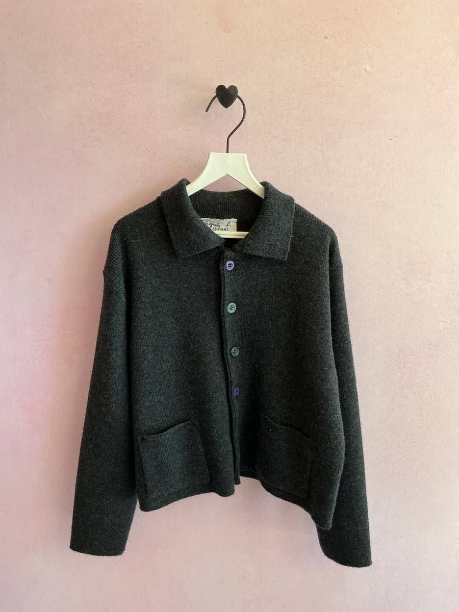 agnes b Gray Sweater / 6