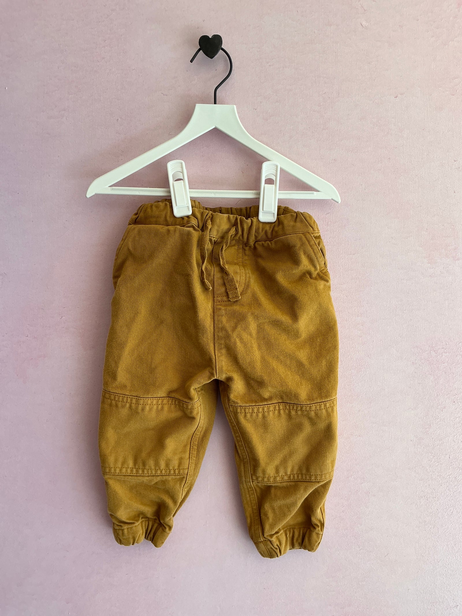 Pehr Mustard Workwear Pants / 18-24 months