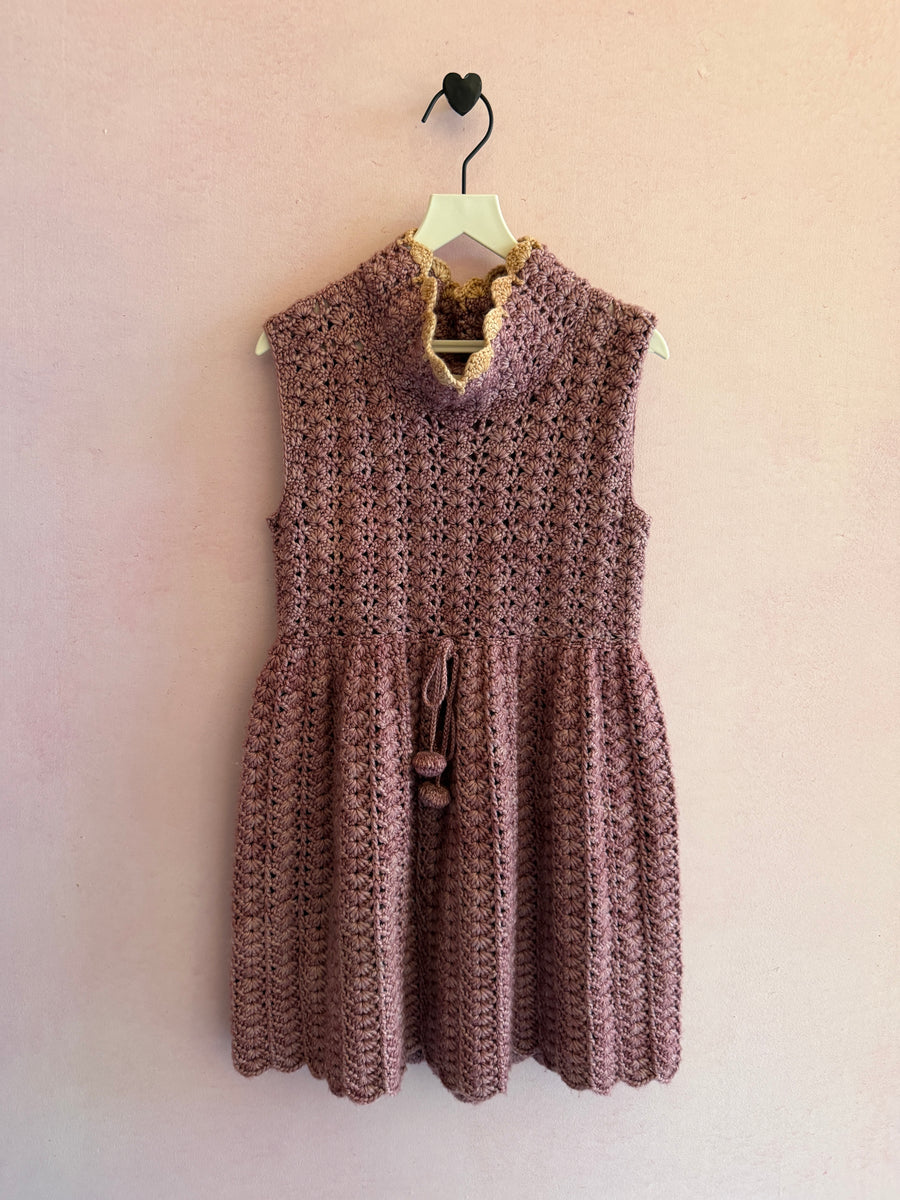 Misha & Puff Berry Dress / 4-5 years