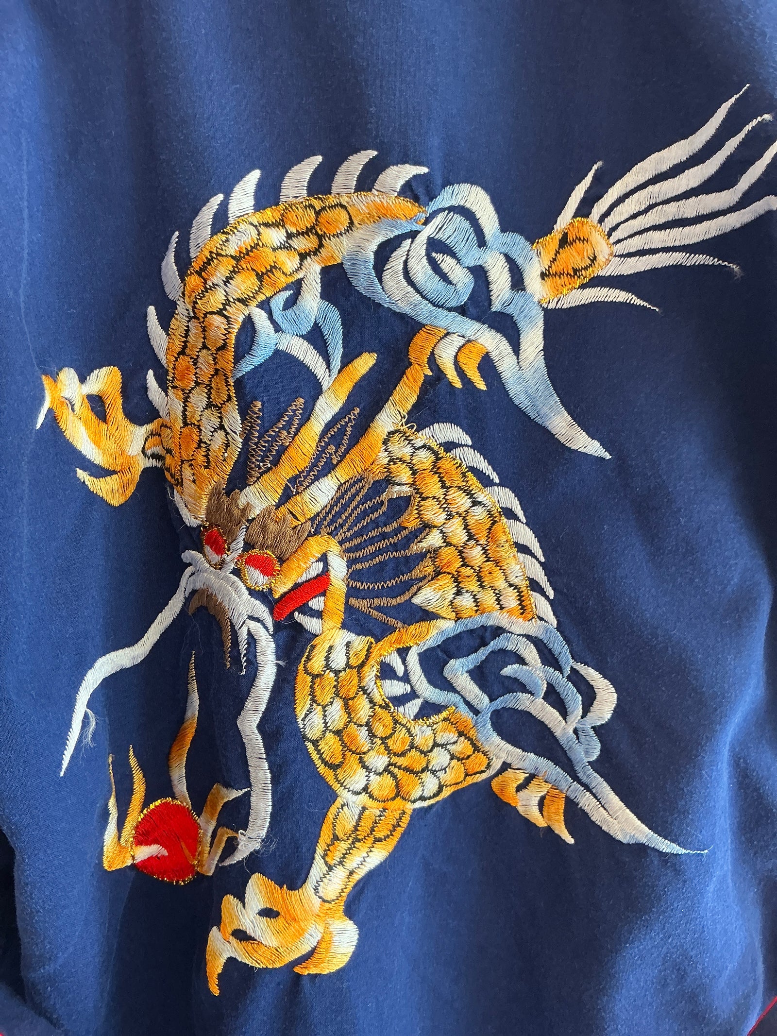 vintage Dragon Hertiage Robe / 12-24 months