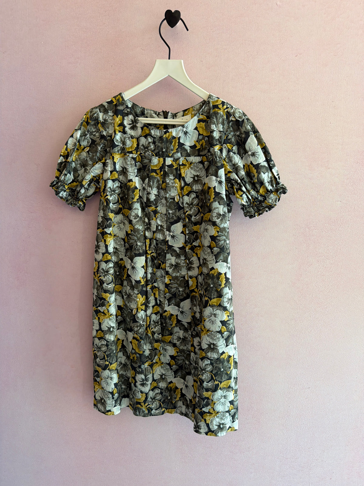 Neige Gray and Gold Empire Dress / 6
