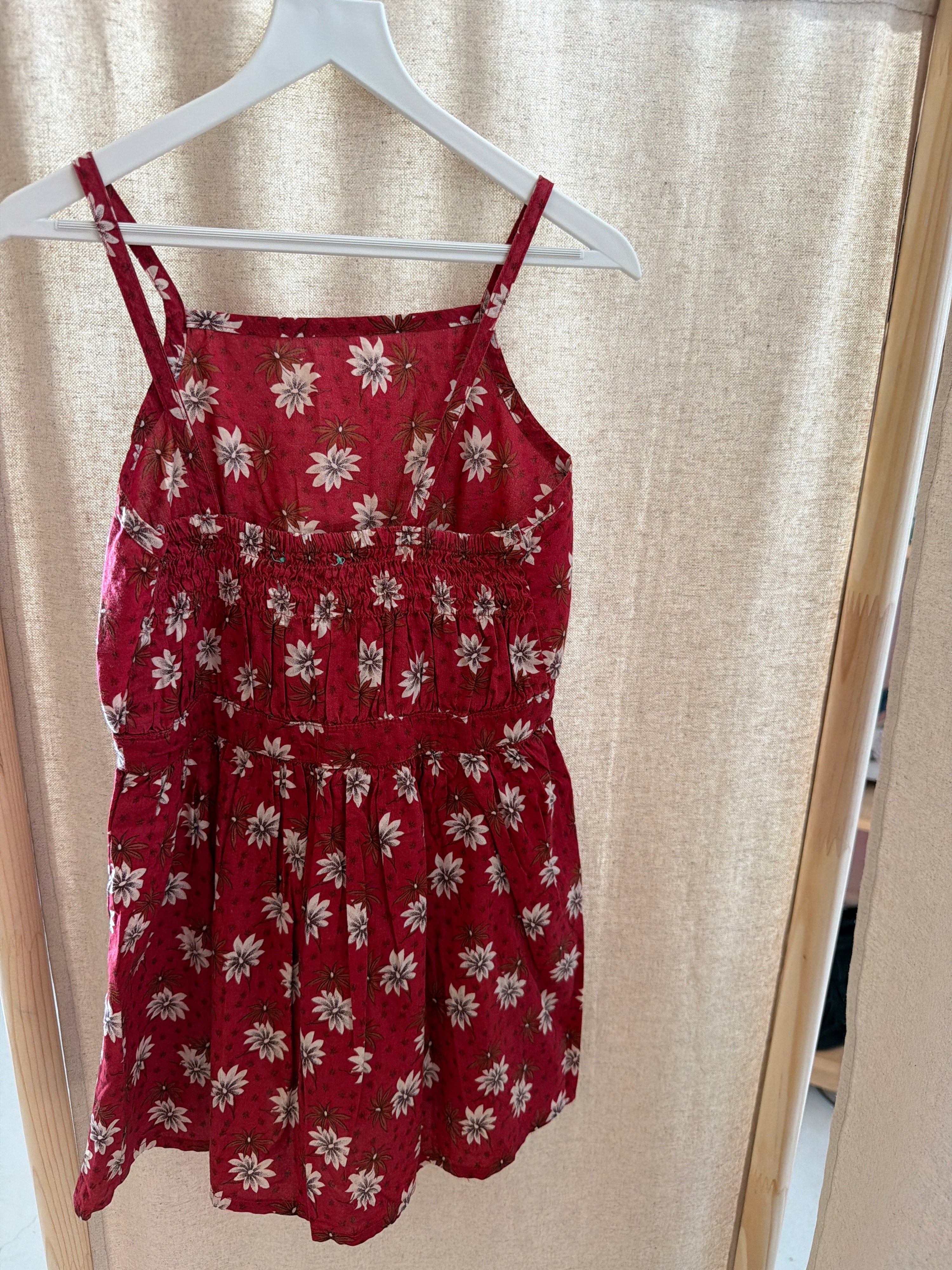 monoprix Red Daisy Dress / 4
