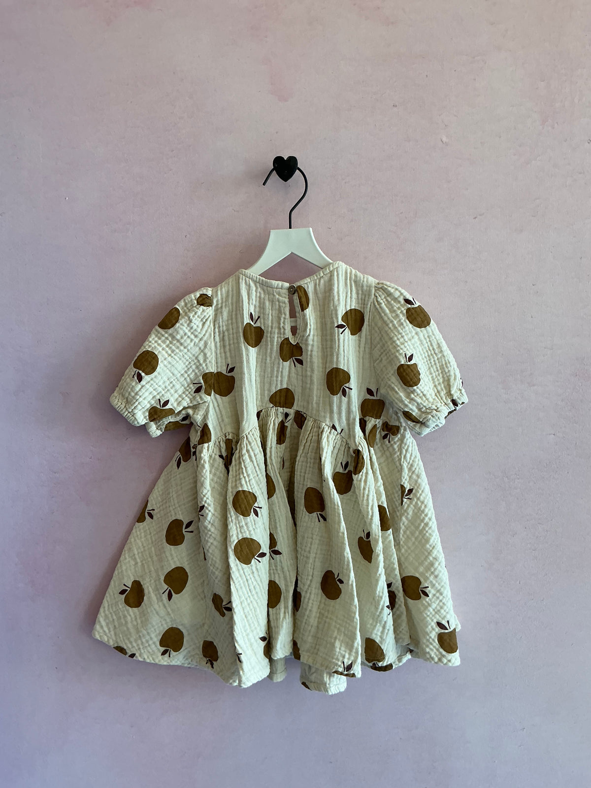 Rylee & Cru block print apples Dress / 2-3 Years
