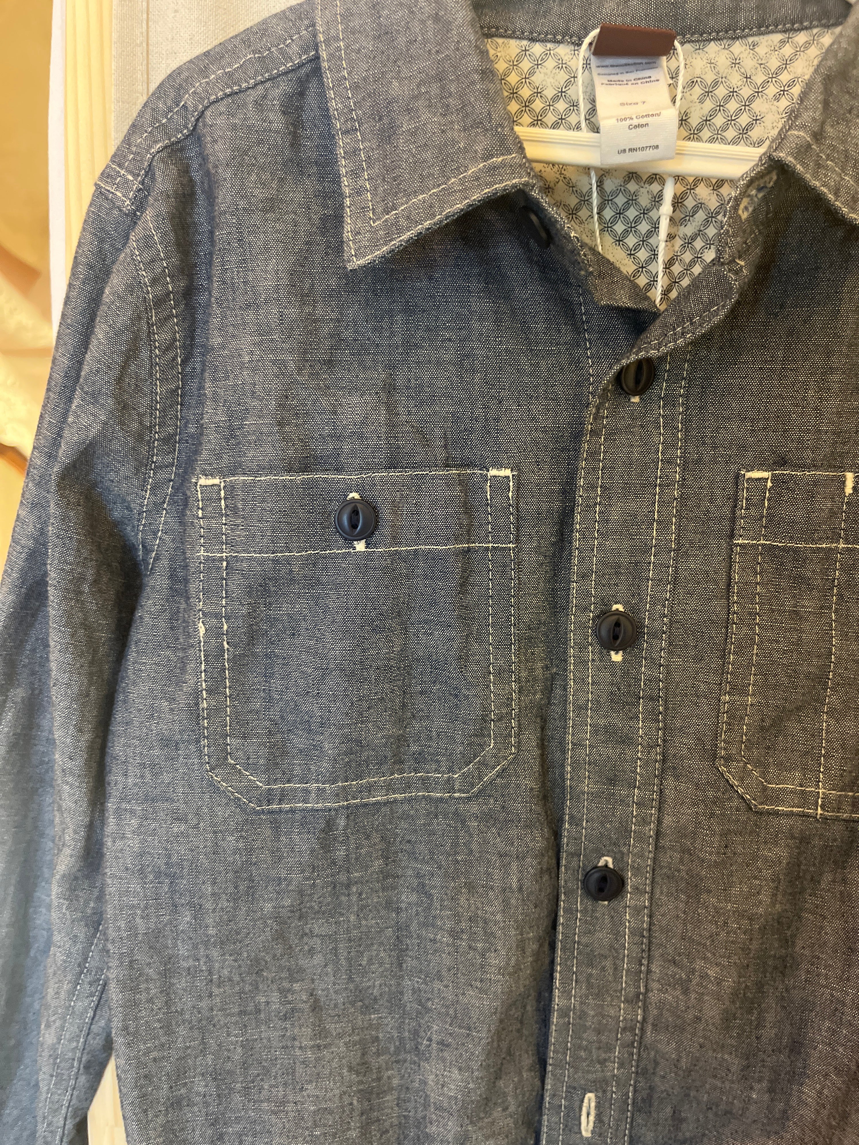 tea Chambray Shirt / 7