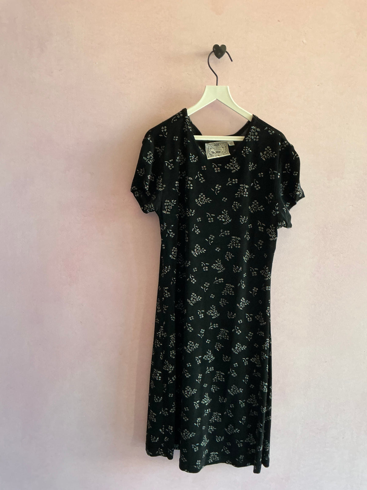 Vintage Monkey Wear 90s Grunge Sparkle Dress / 12