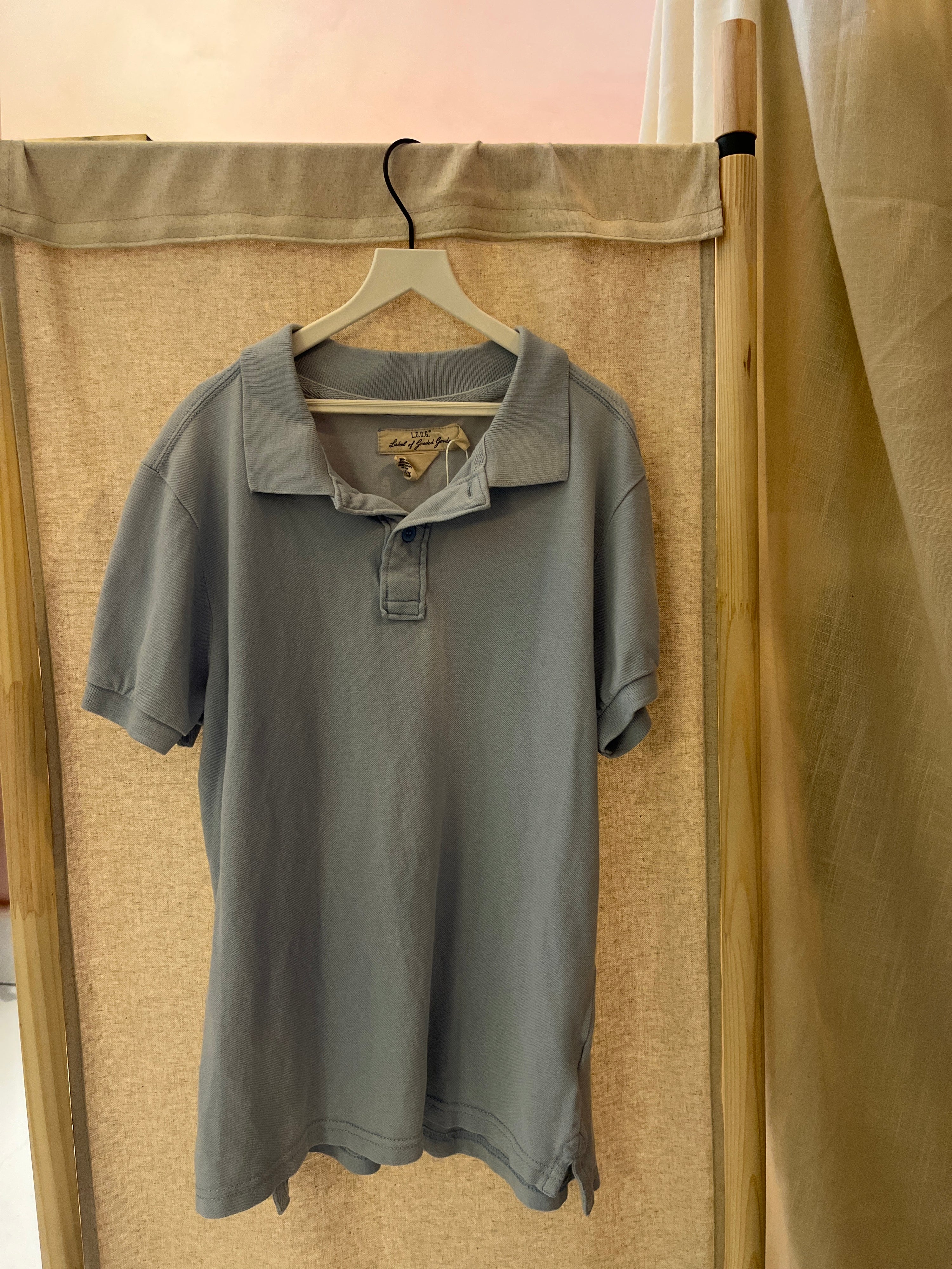Label of Graded Goods Light Blue Polo Shirt / 10-12