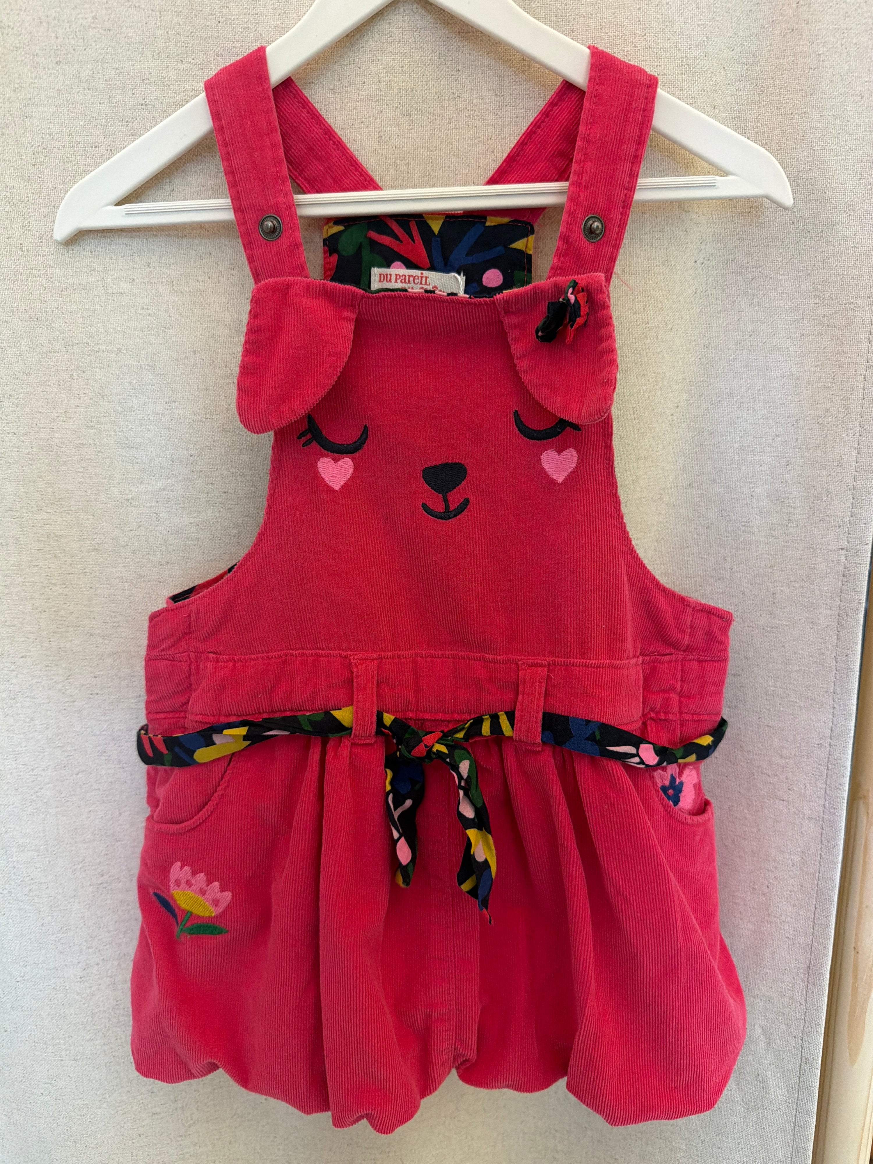 Du pareil au même Sweet Rabbit Romper / 18-24 months