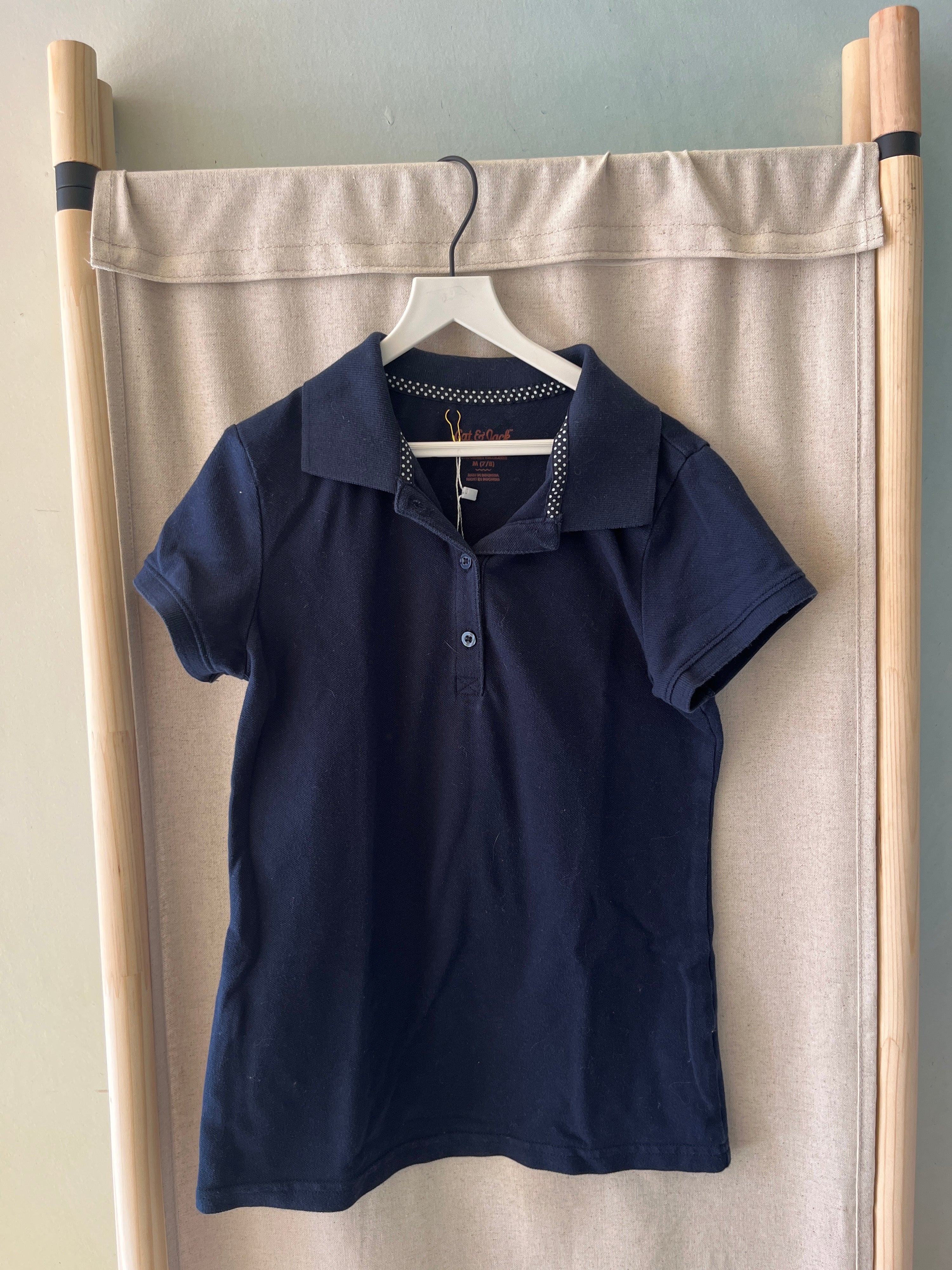 Cat & Jack Navy Blue Polo Polo Shirt / 7-8 Years
