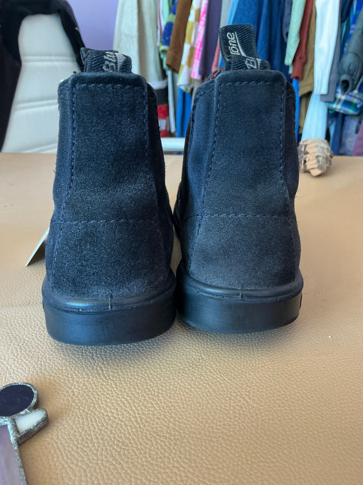 Bloodstone Navy Chelsea Boots / 13