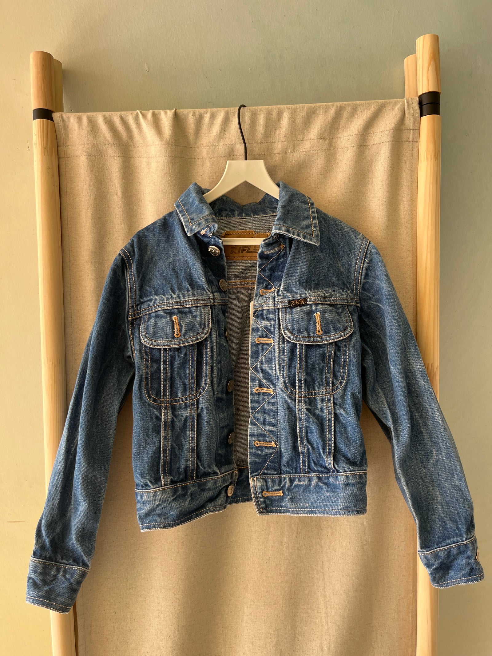 vintage Italian Rifle Blue Jacket / 5