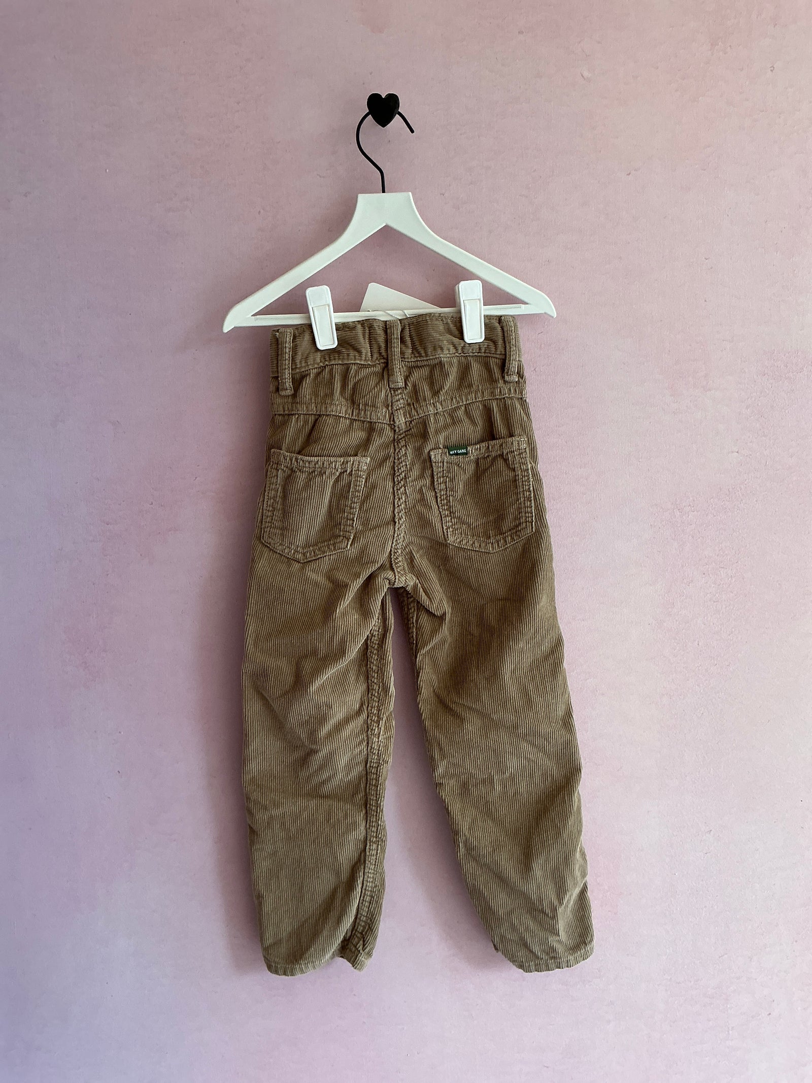 Hey Gang Taupe Cords Pants / 4/5
