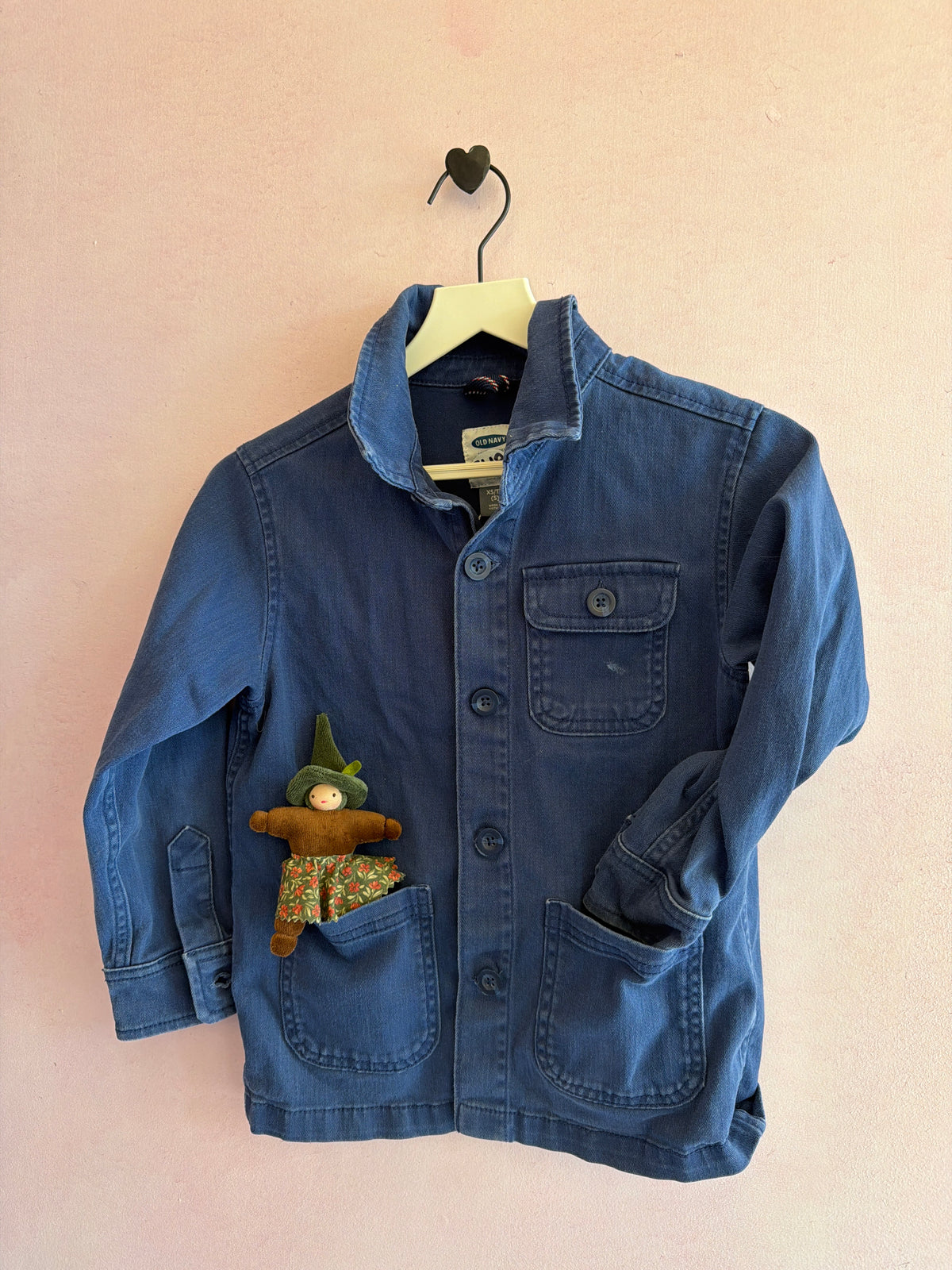 Old Navy Blue Workwear Jacket / 5