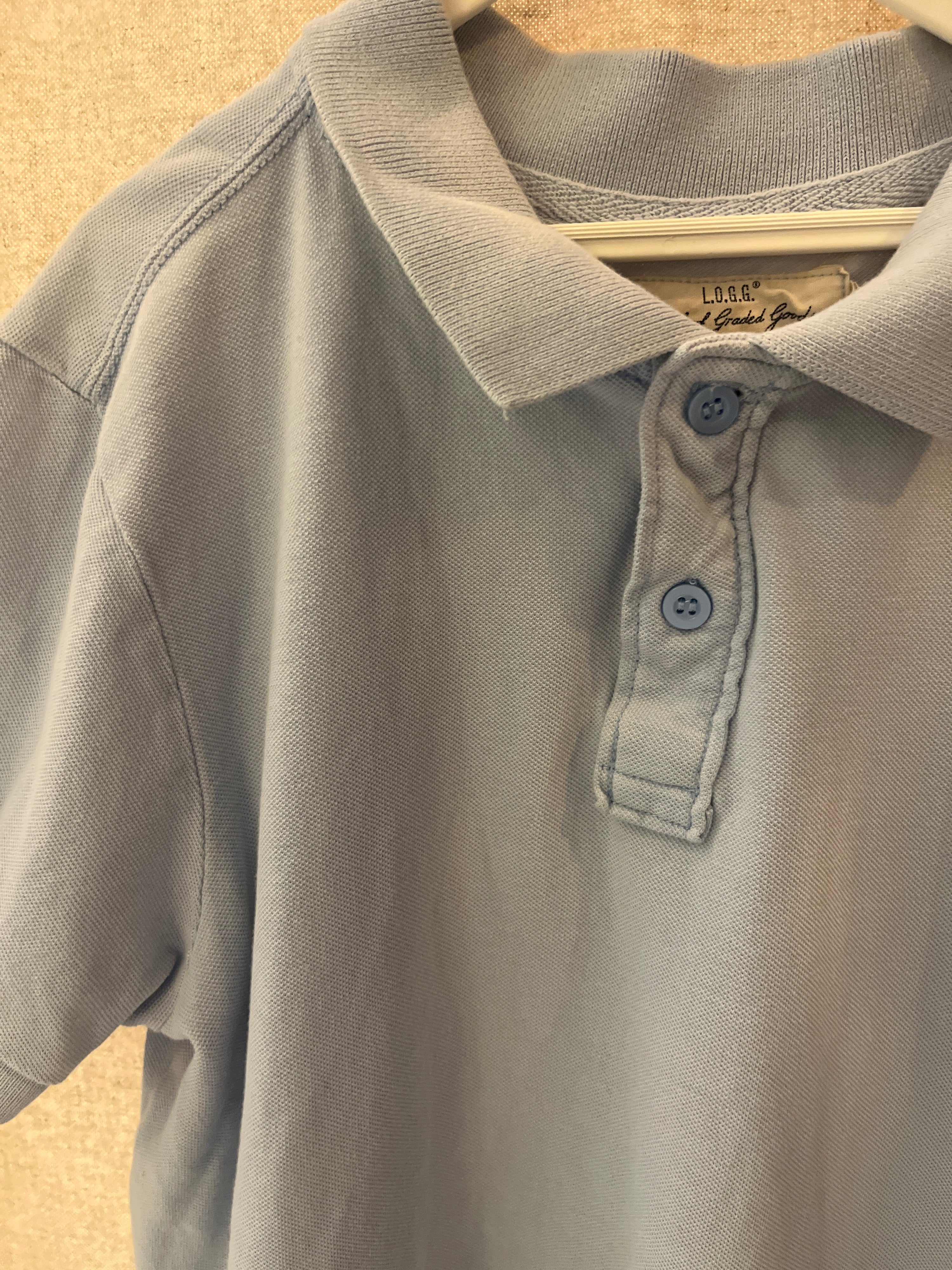 Label of Graded Goods Light Blue Polo Shirt / 10-12