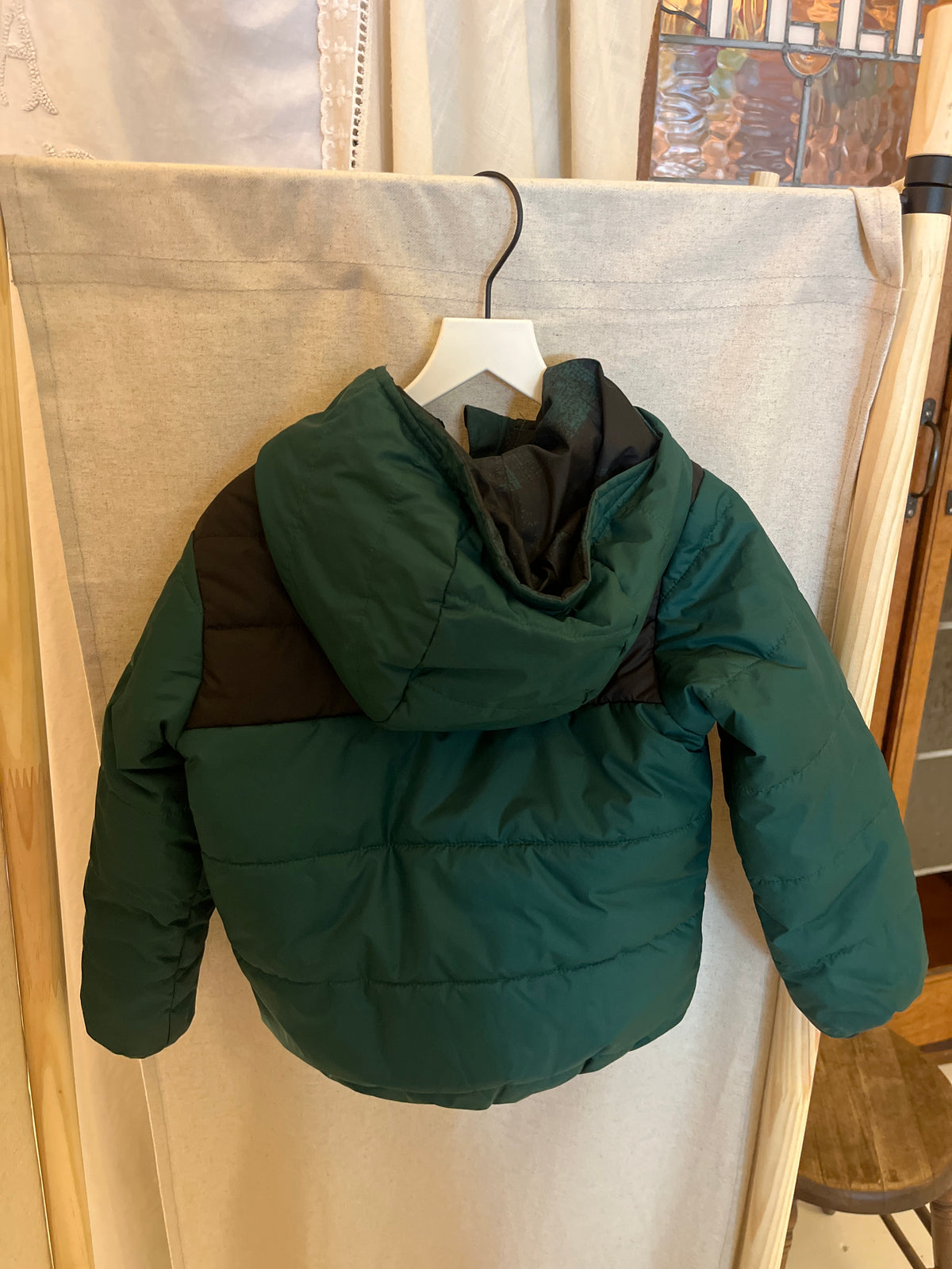 The North Face Reversible Green Jacket / 2T