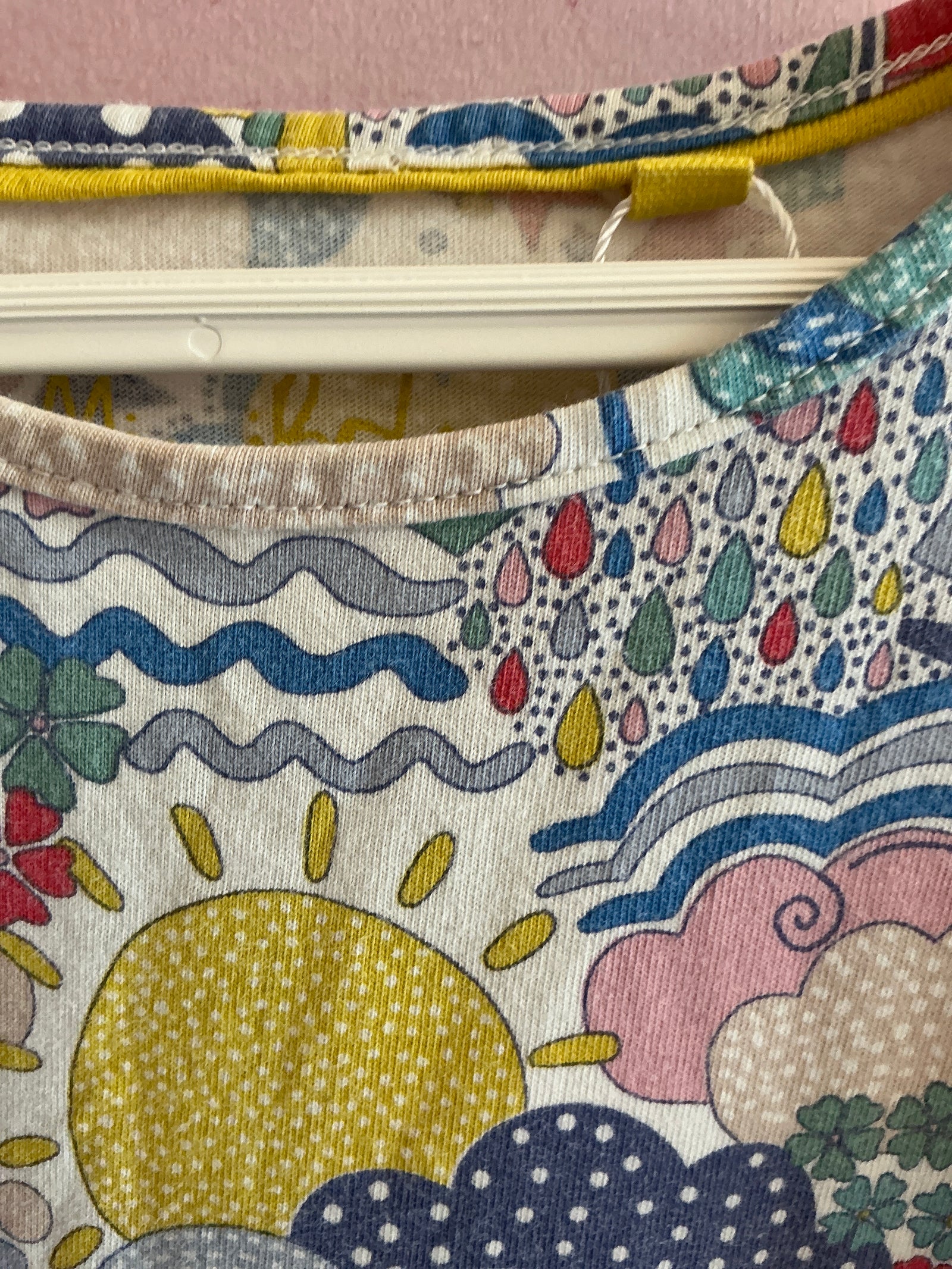 Mini Boden Retro weather pattern Dress / 7-8