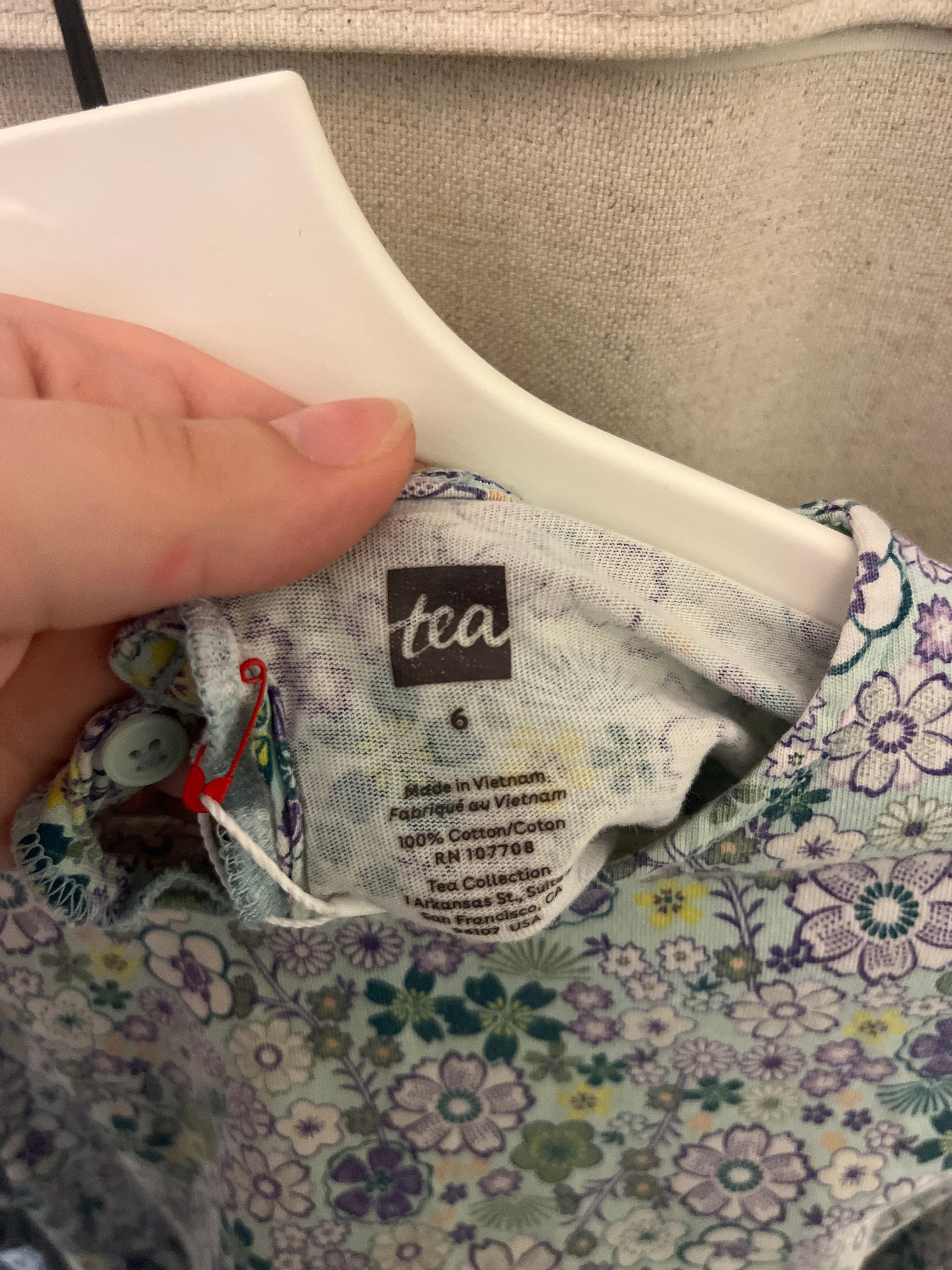 tea floral Dress / 6
