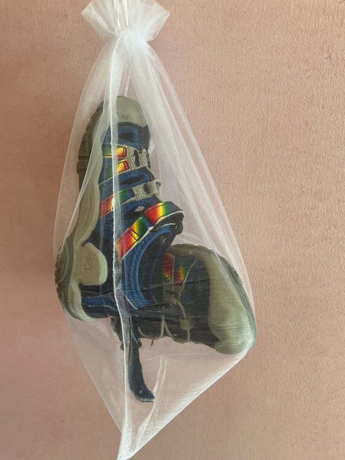 KEEN Blue and rainbow Sandals / 7