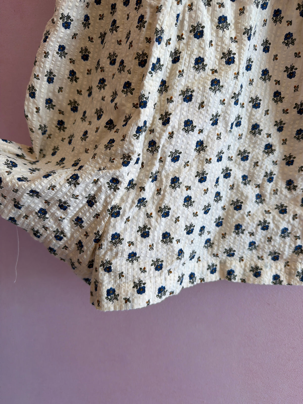 Zara Navy with all-over embroidered floral Romper / 5 years