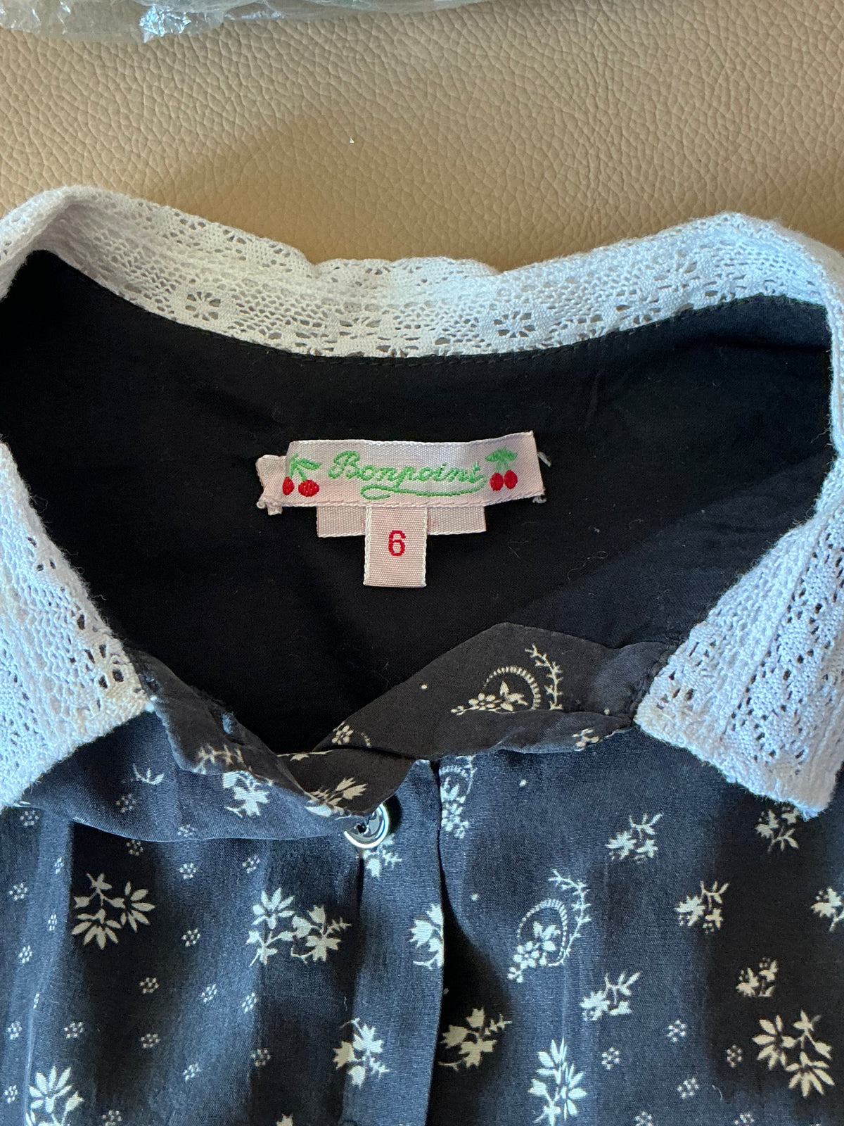 Bonpoint Silk Dress / 6 (as is)