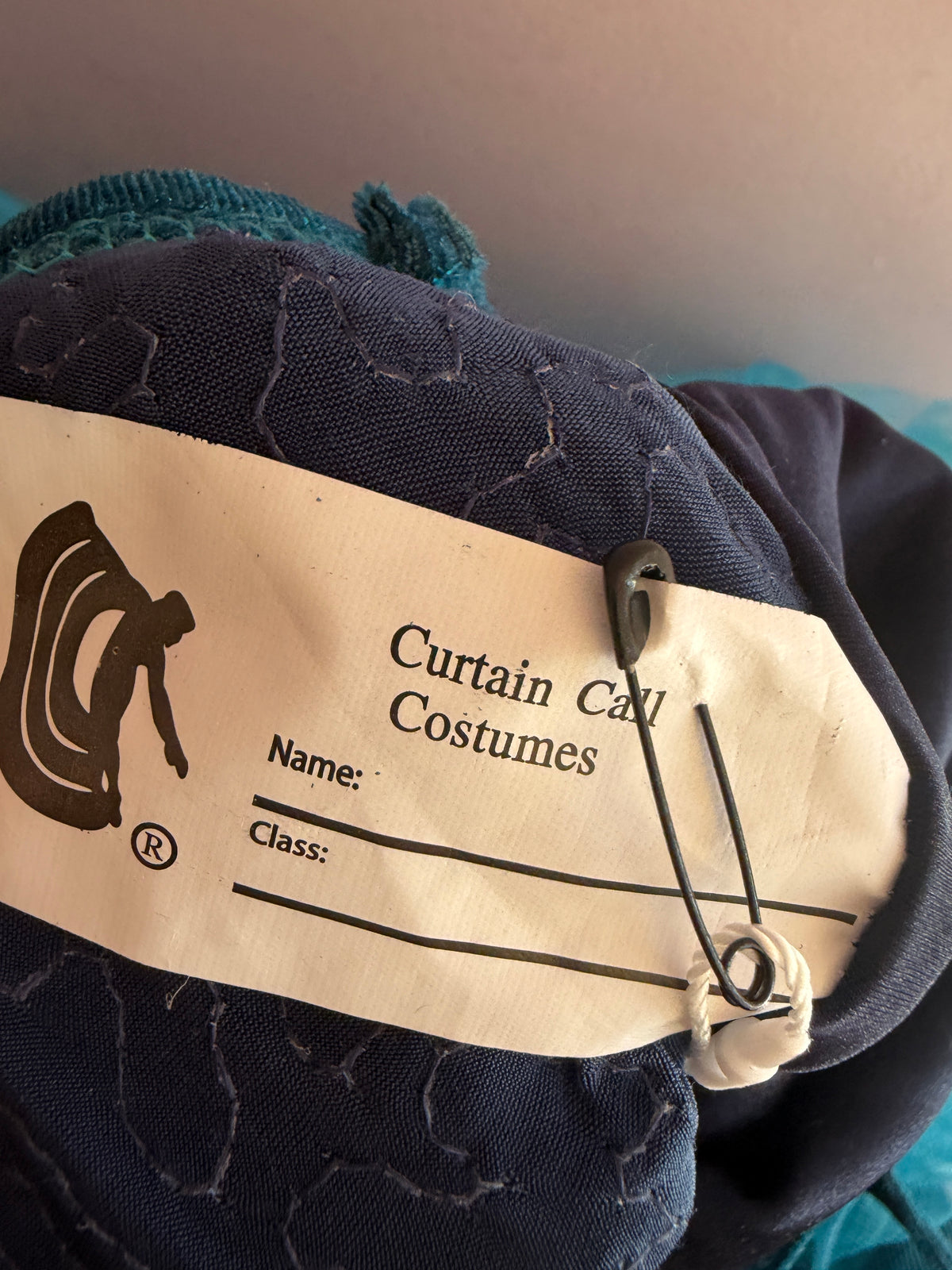 Curtain Call Costumes Radiant Reflection Teal Costume / Child Small