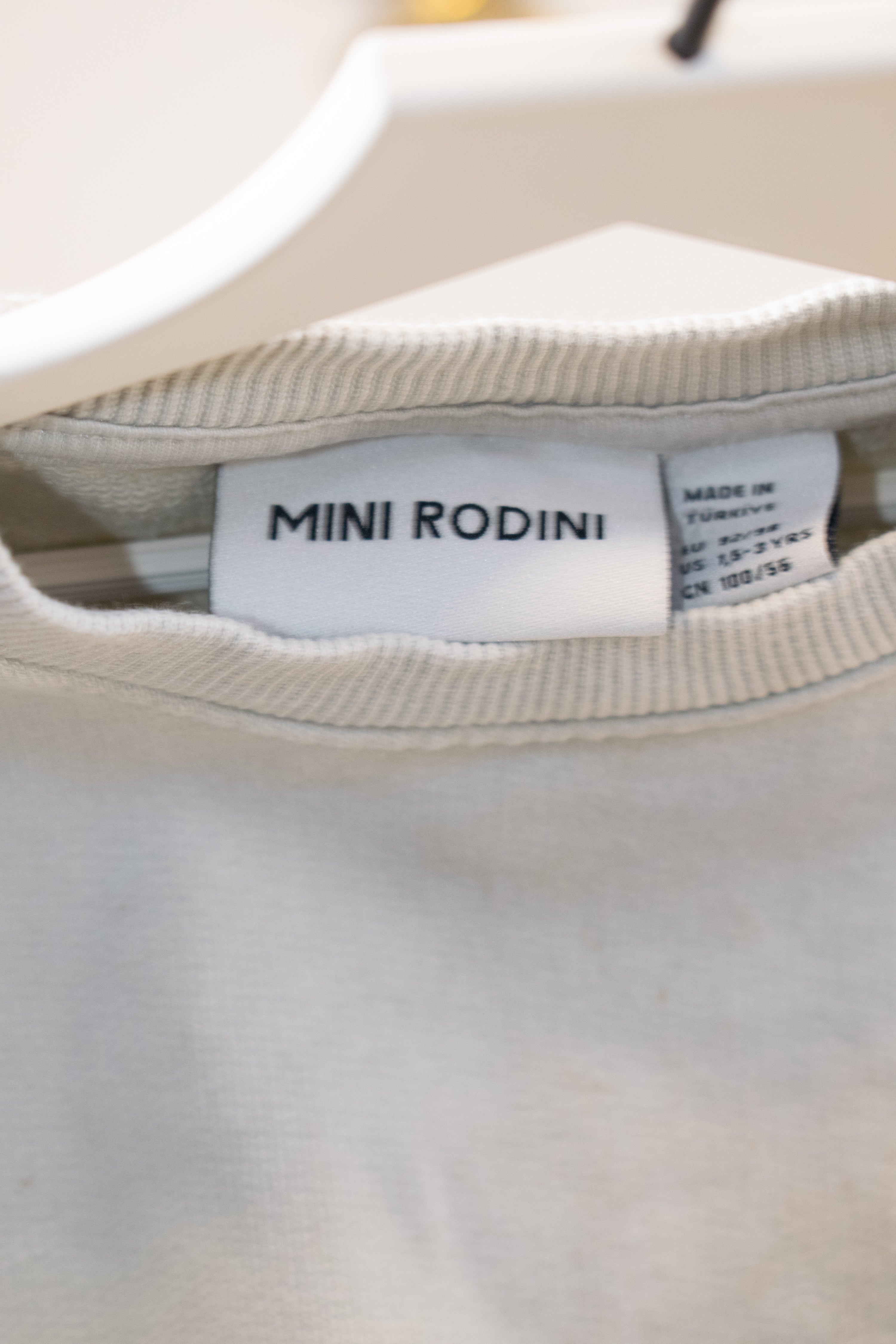 Mini Rodini ABC sweatshirt / 1-2 Years