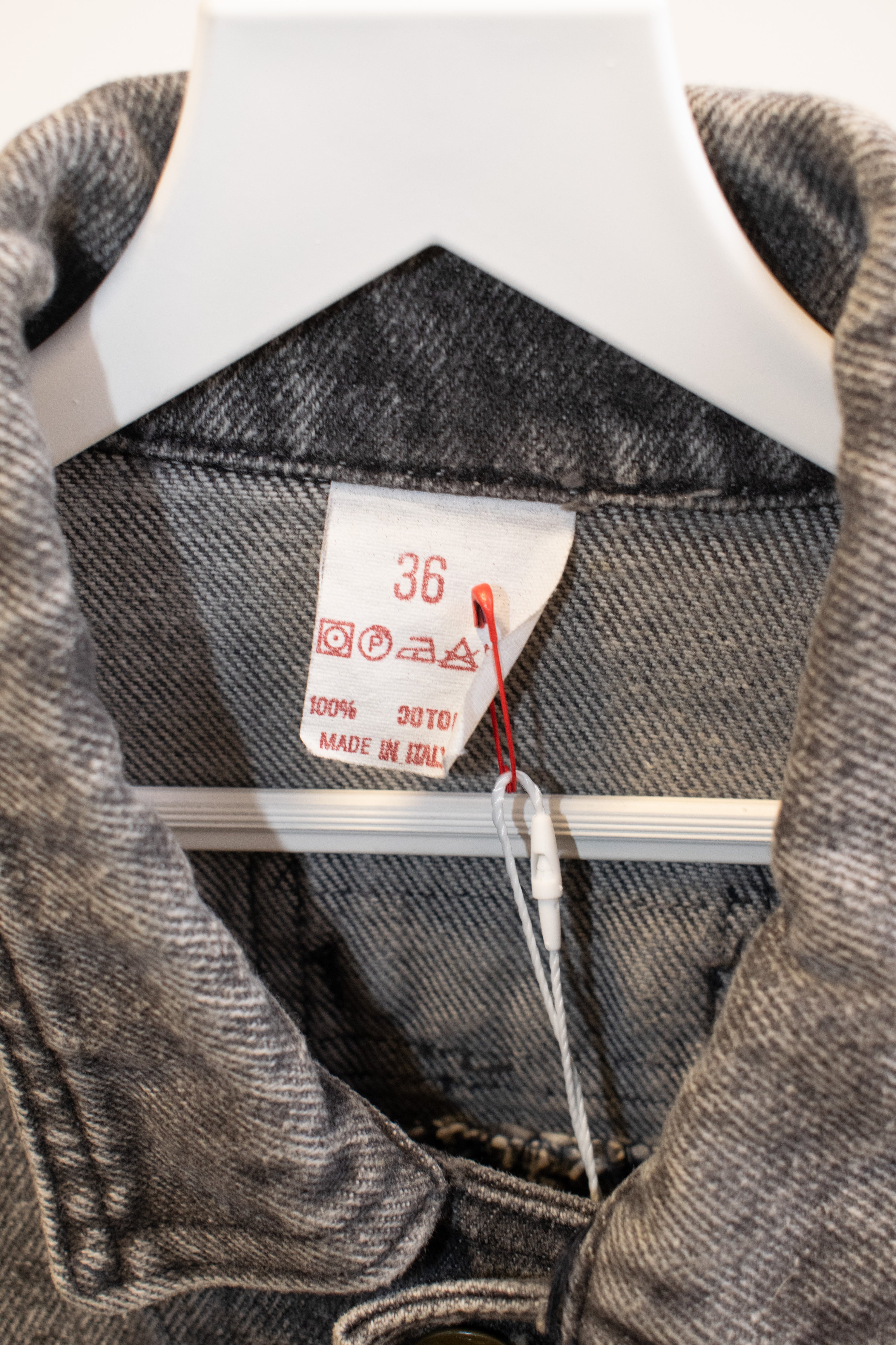 Italian Workwear Denim Jacket / 14-16