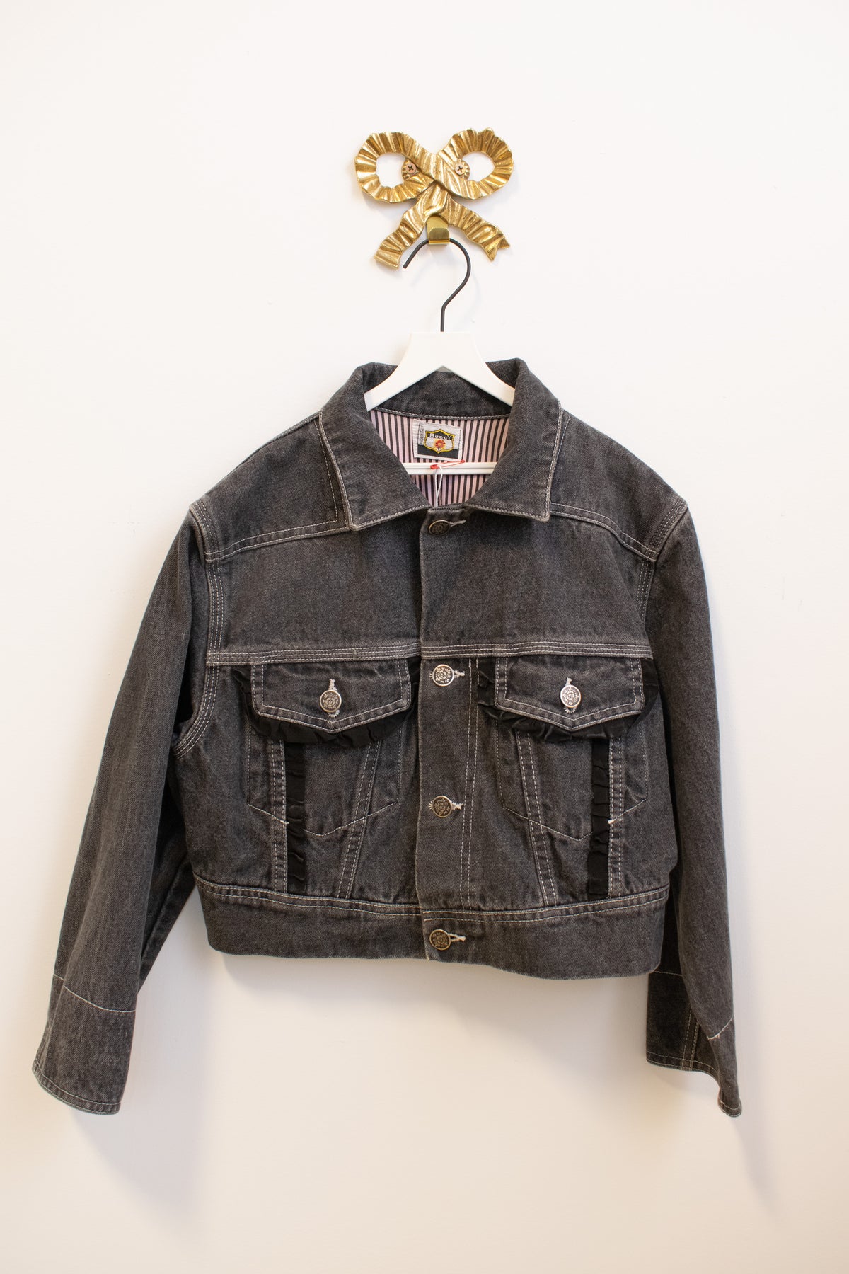 vintage The Rose Stitch Denim Jacket / 8