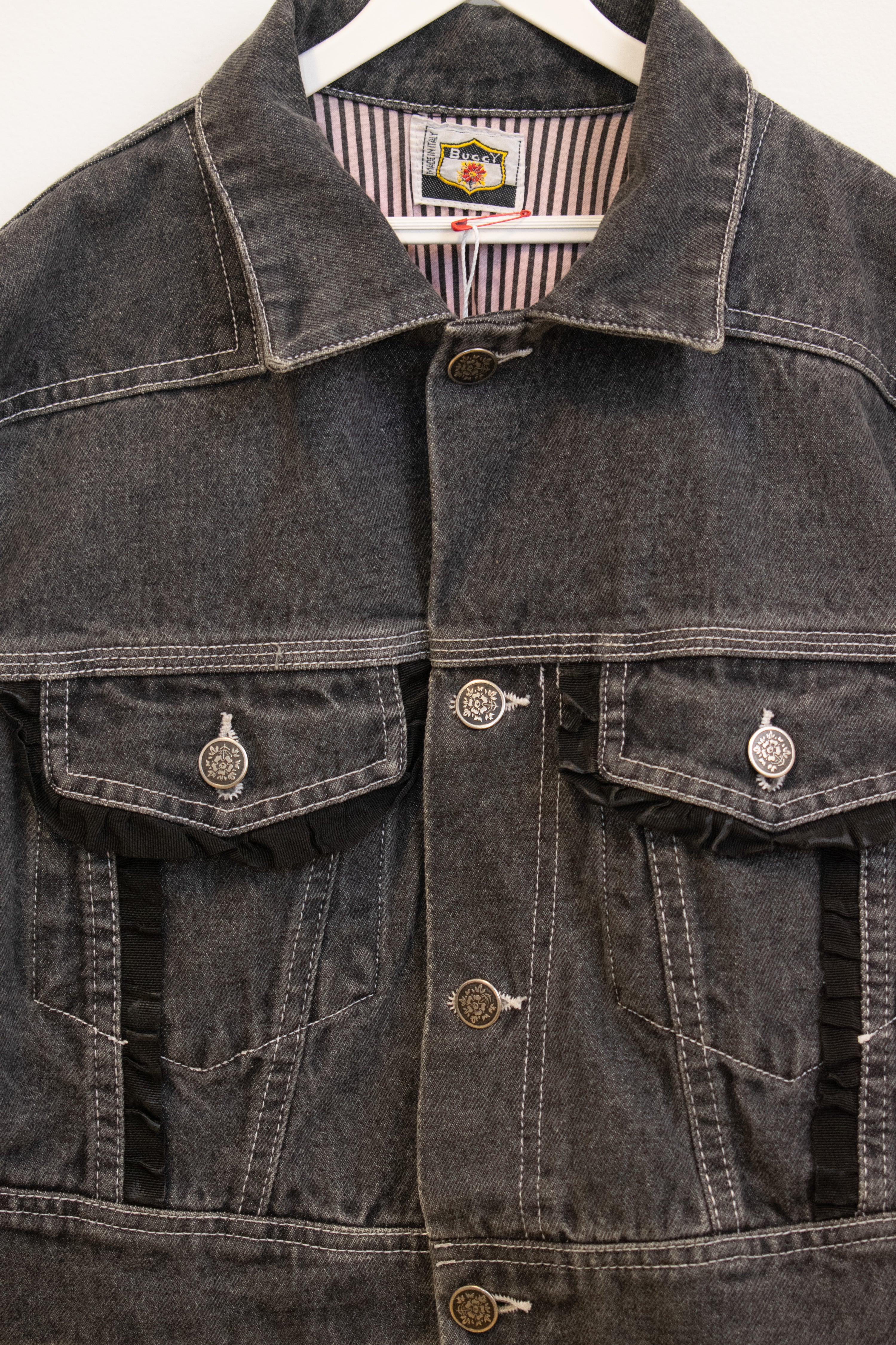 vintage The Rose Stitch Denim Jacket / 8