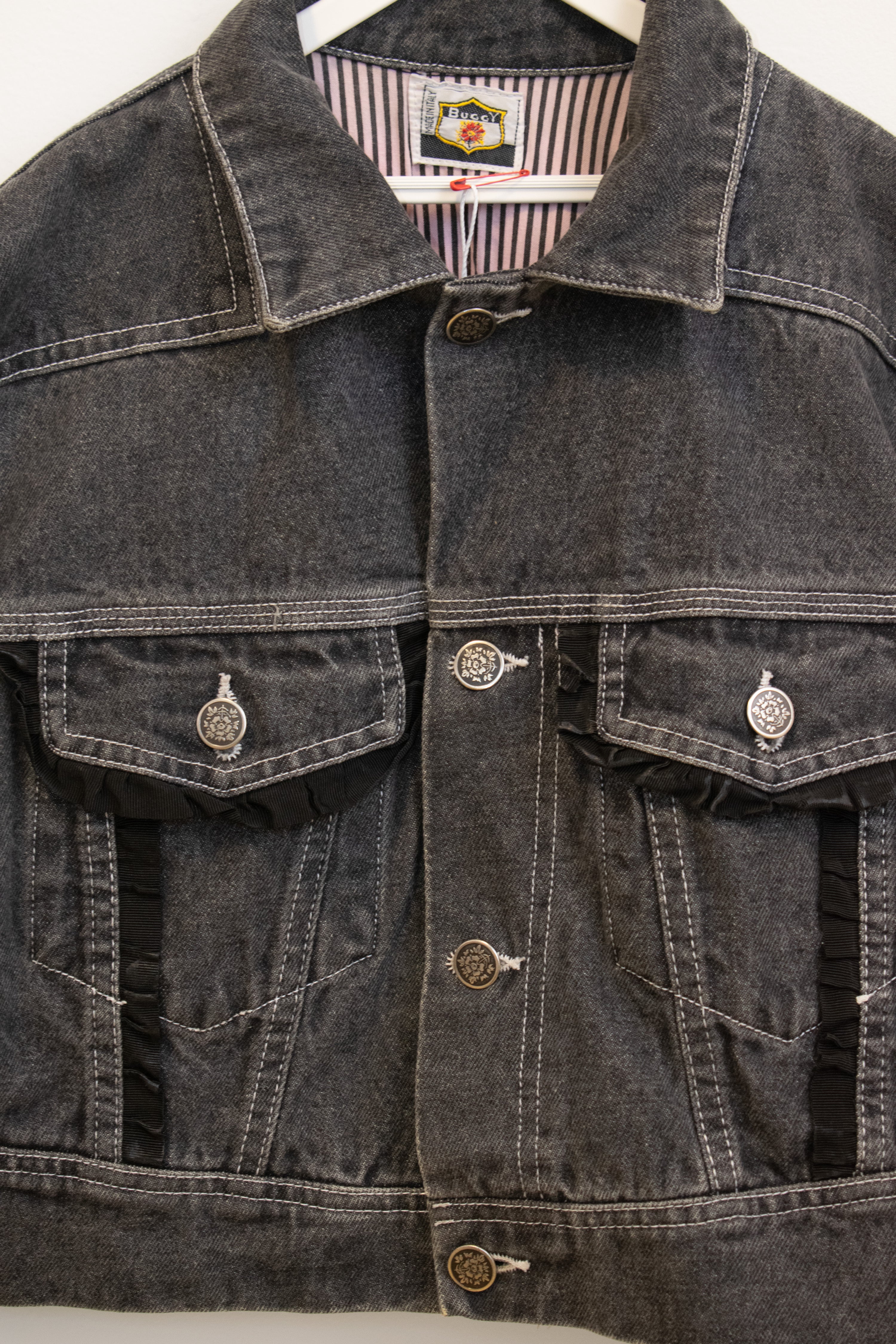 vintage The Rose Stitch Denim Jacket / 8