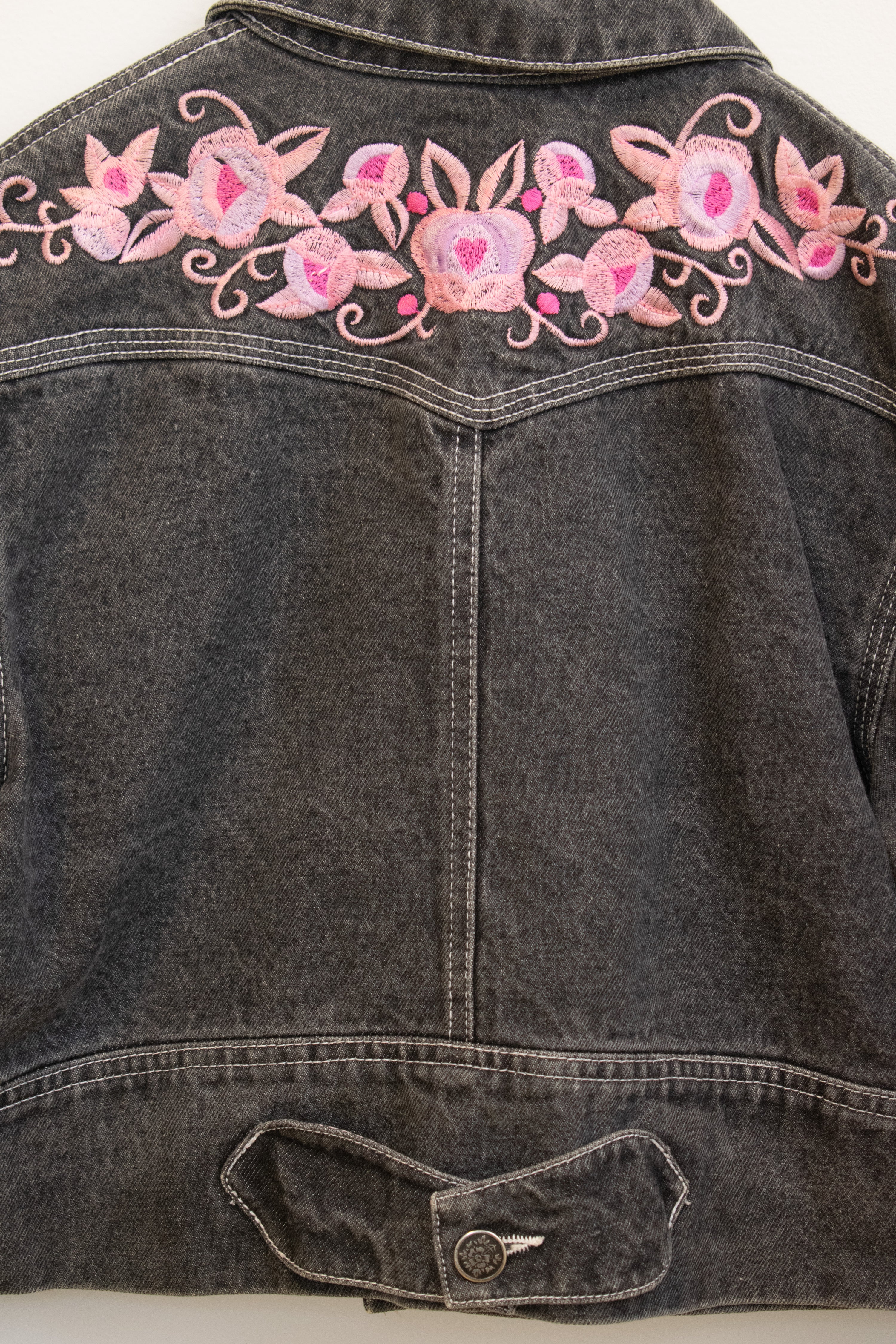 vintage The Rose Stitch Denim Jacket / 8