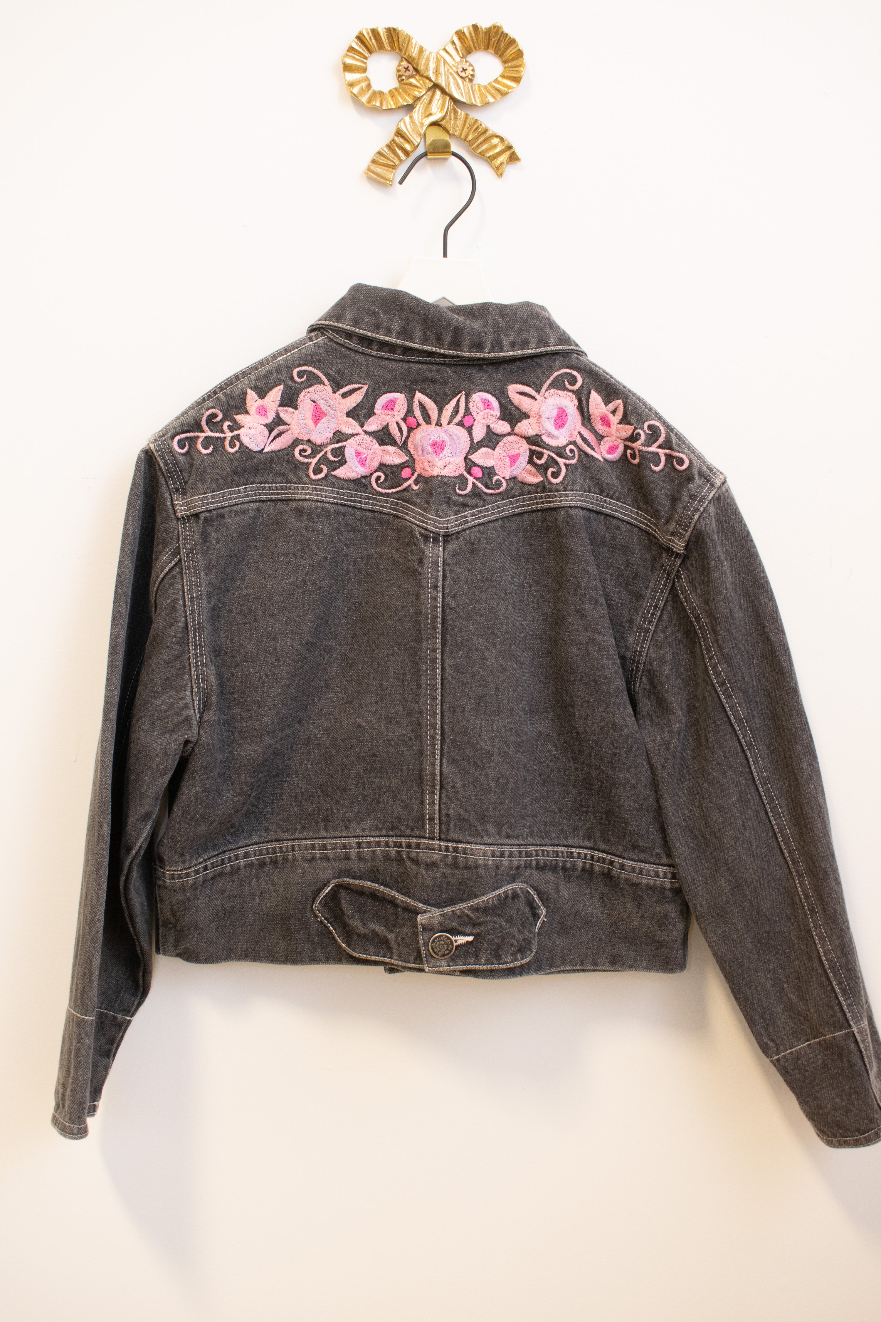 vintage The Rose Stitch Denim Jacket / 8