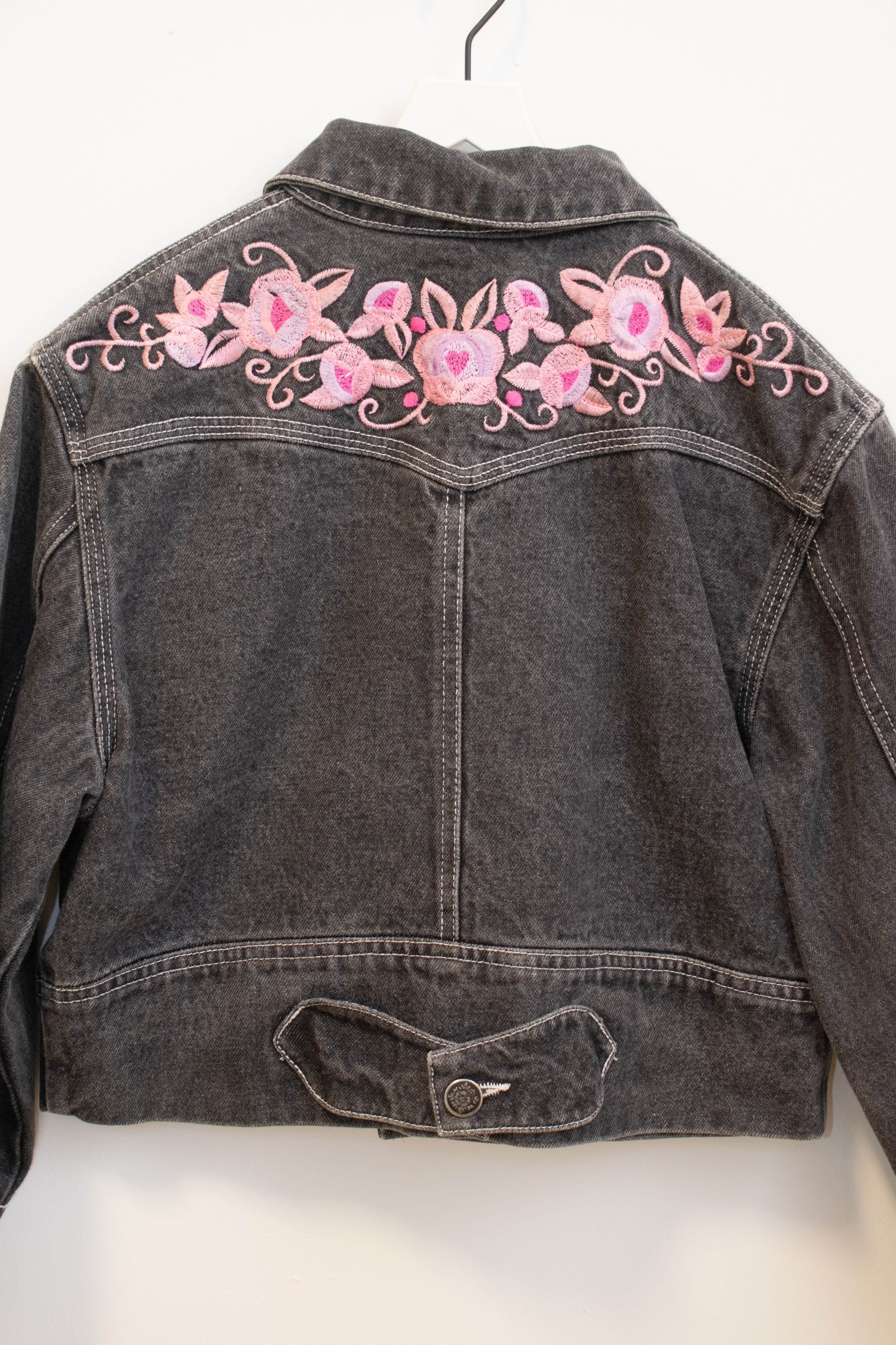 vintage The Rose Stitch Denim Jacket / 8